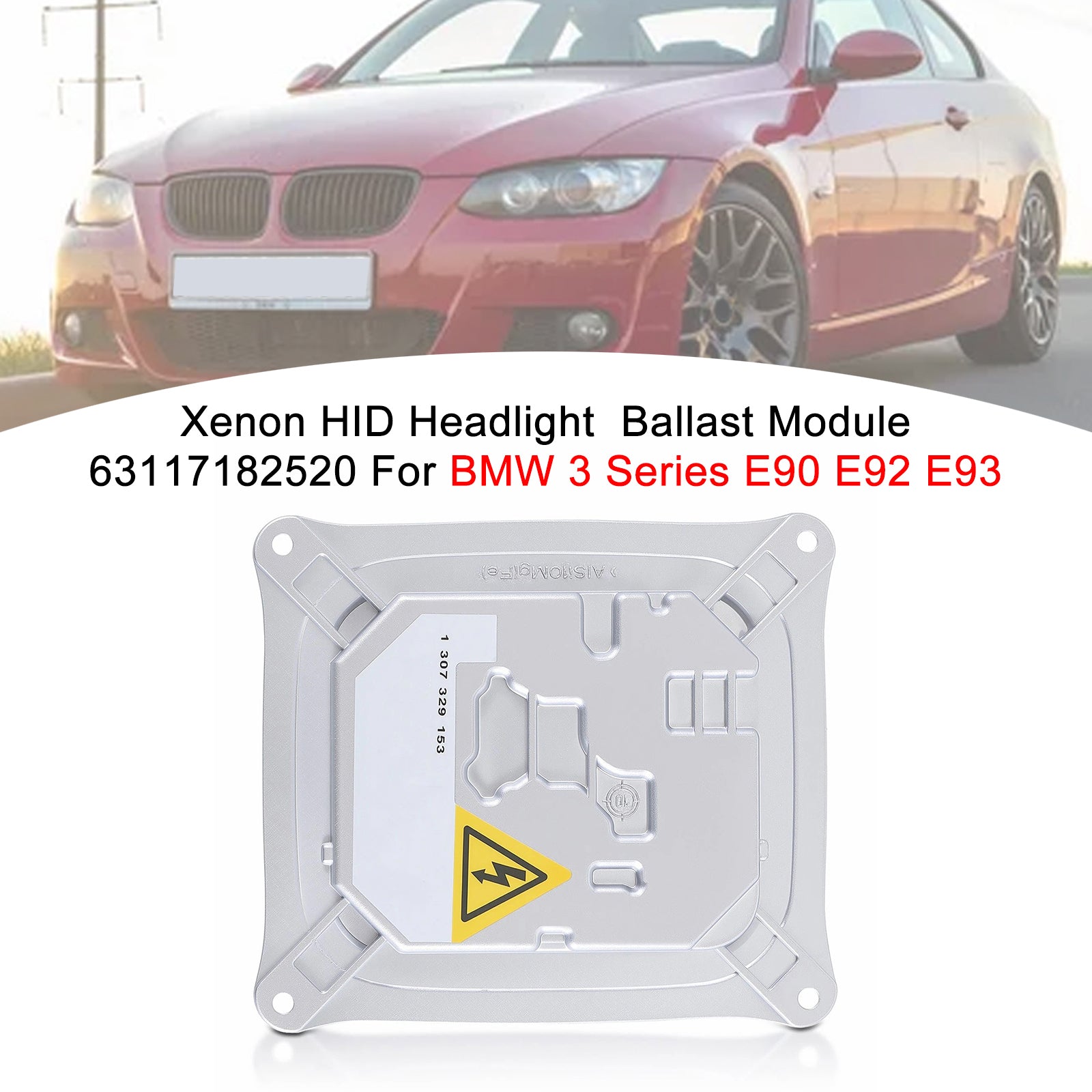 Xenon HID Headlight Ballast Module 63117182520 For BMW 3 Series E90 E92 E93