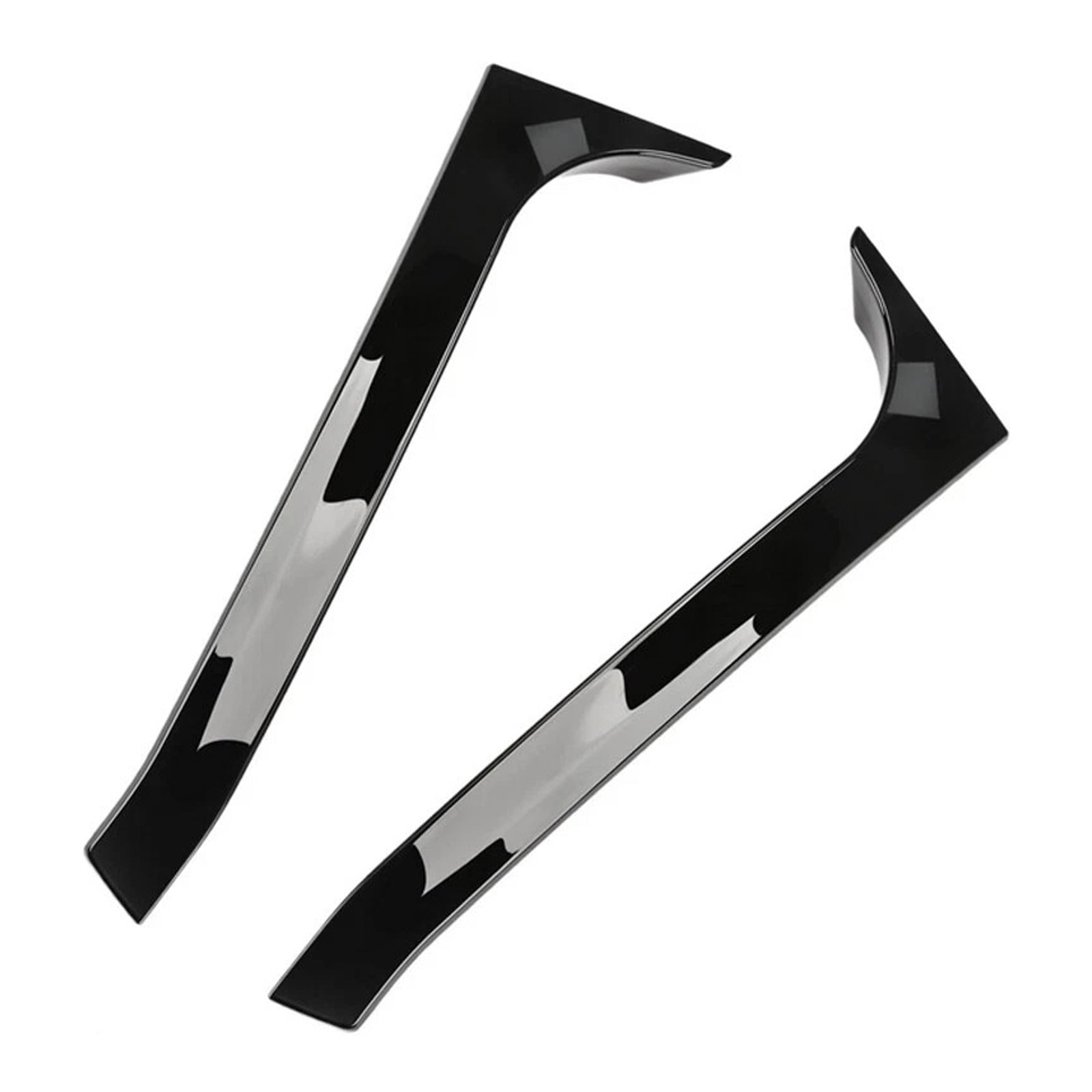 2008-2013 VW Golf MK6 GTI Glanzend zwart paar achterruitvleugelspoiler