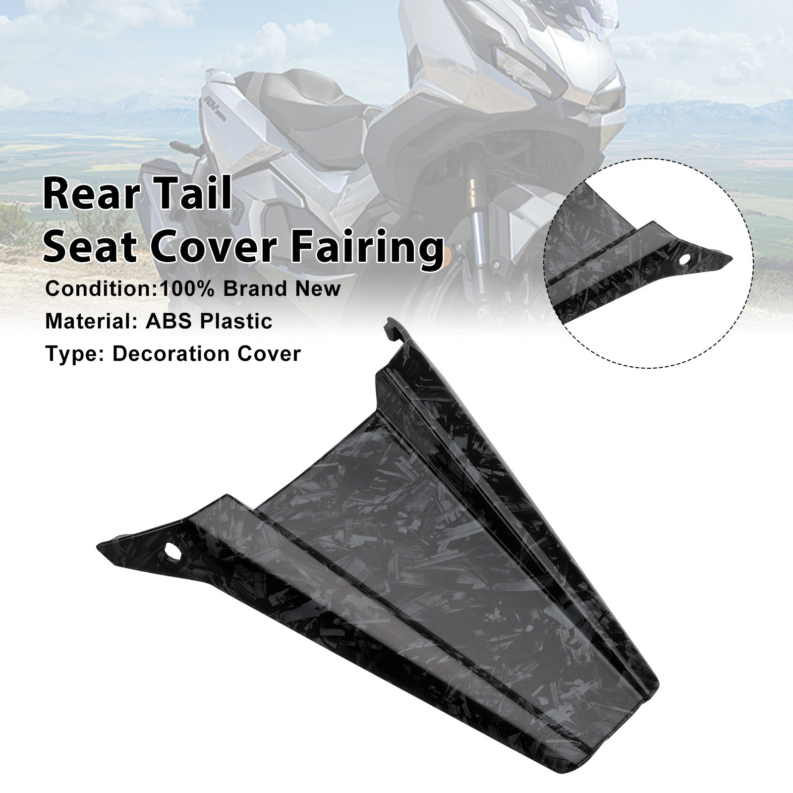 2022-2025 Honda ADV350 Rear Tail Seat Cover Fairing