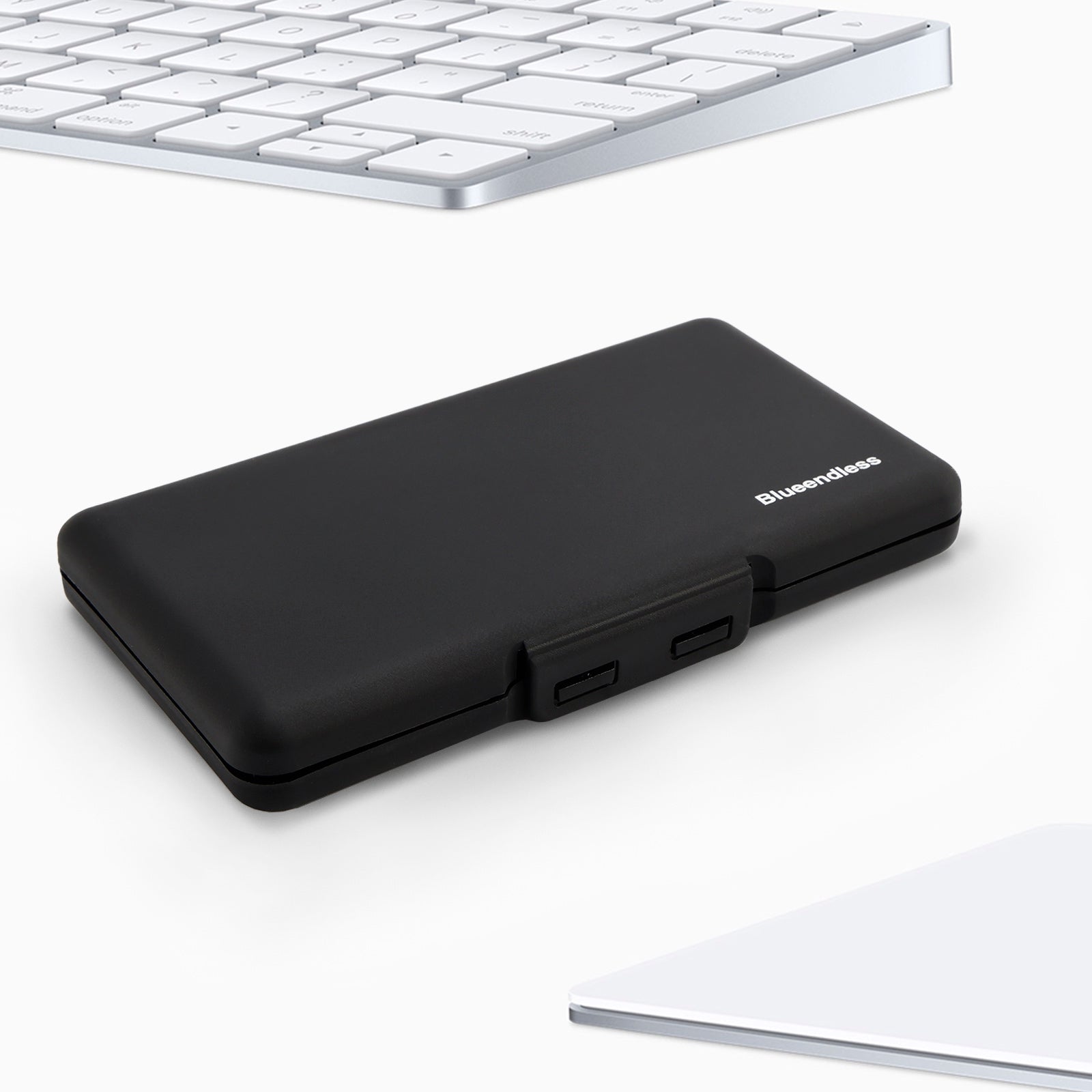 Caja de protección de disco duro M2, caja de unidad de estado sólido, resistente al agua, a prueba de golpes, color negro