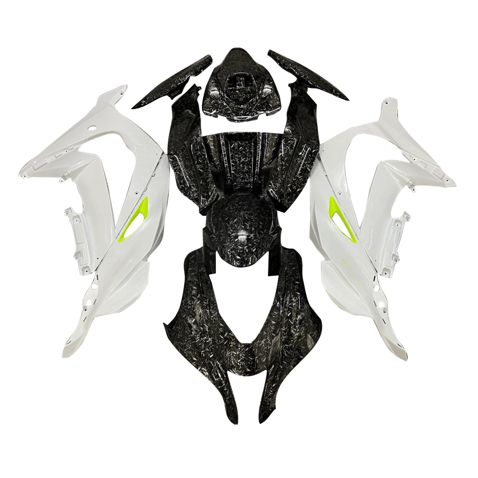 Injection Fairing Kit Bodywork Plastic ABS fit For Kawasaki ZX10R 2016-2020