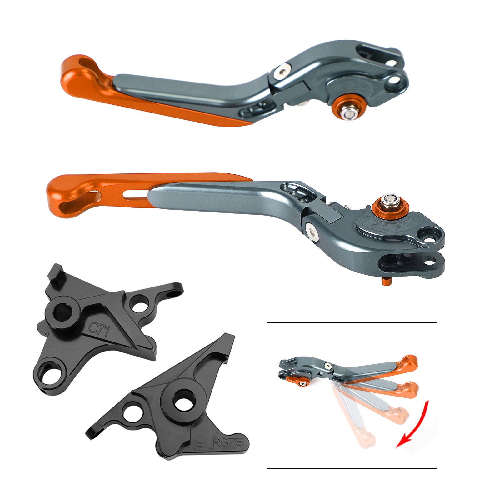 2017-2023 BMW R Nine T /Pure /Racer Justerbar clutchbremsespak