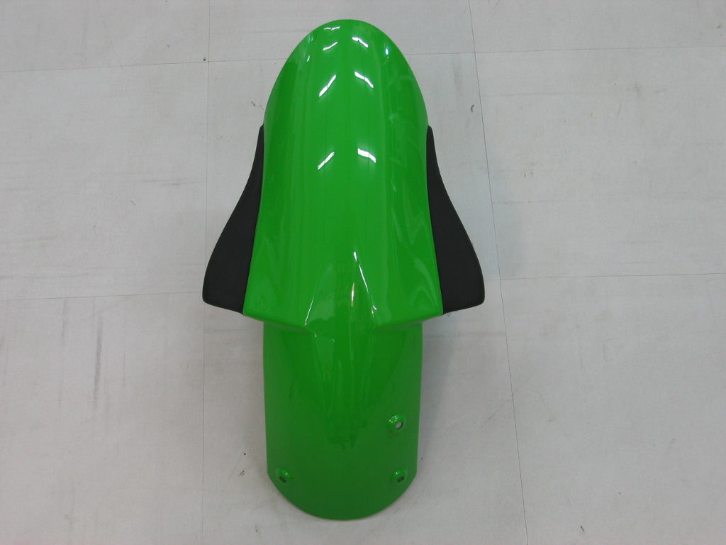 2005-2006 Kawasaki ZX6R 636 Fairings Green Black Ninja Racing Generic