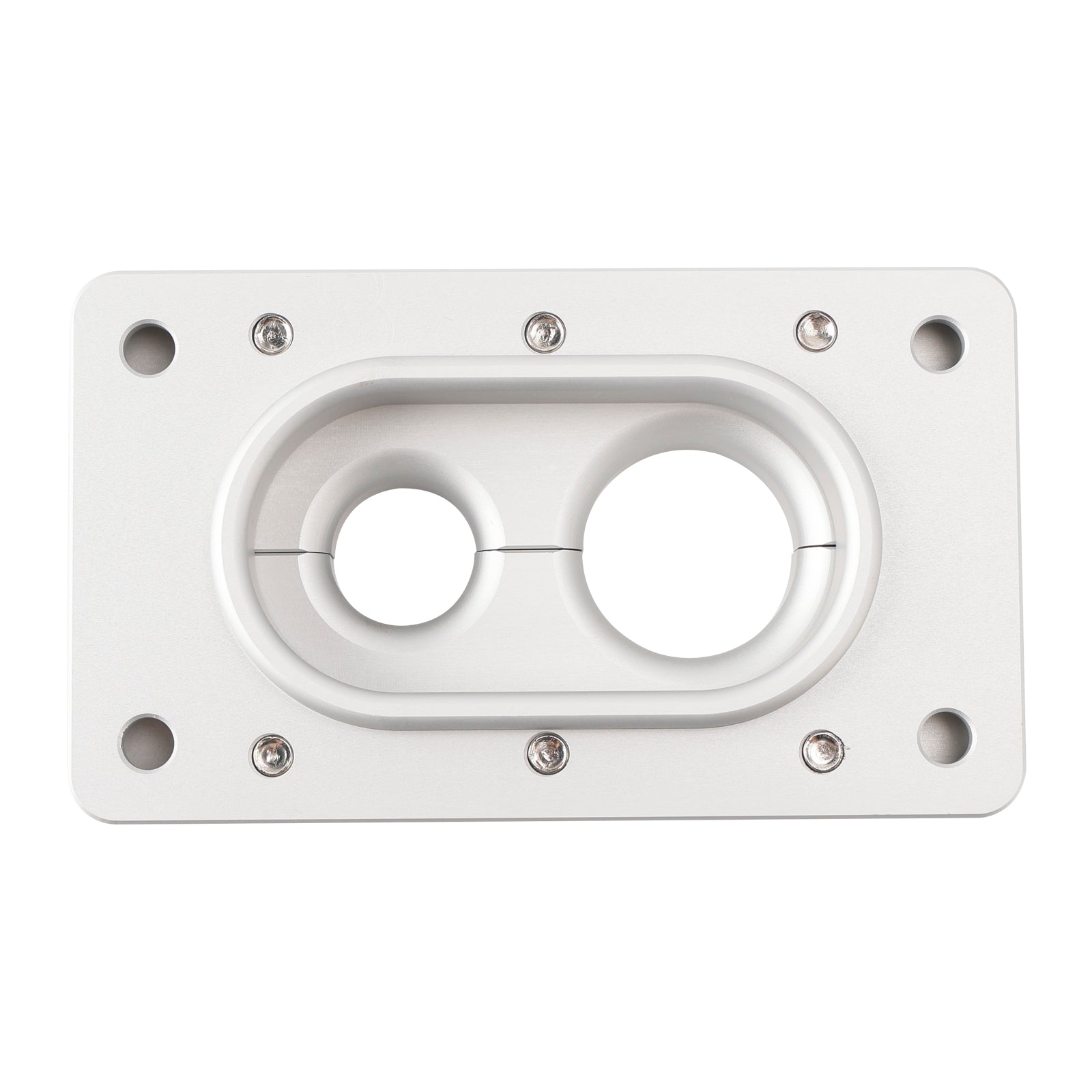 Holley Terminator x Max Aluminum Fire Wall Pass Through Raw Bracket