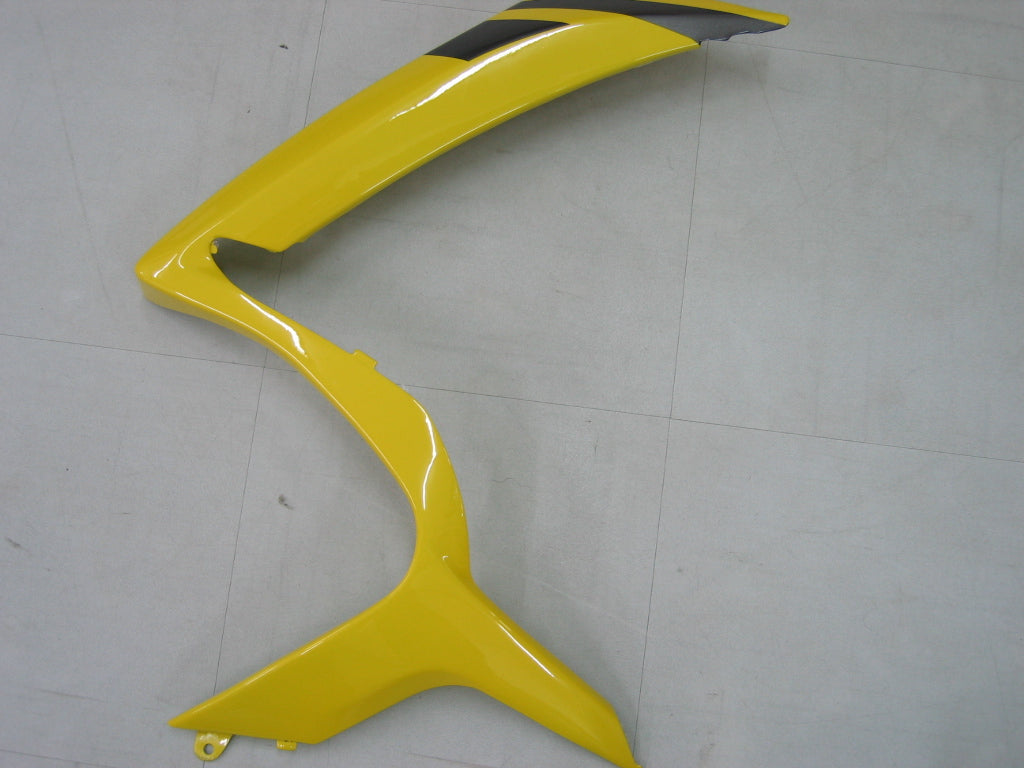 2006-2007 Suzuki GSXR 600 750 Black & Yellow GSXR Racing Fairings Generic