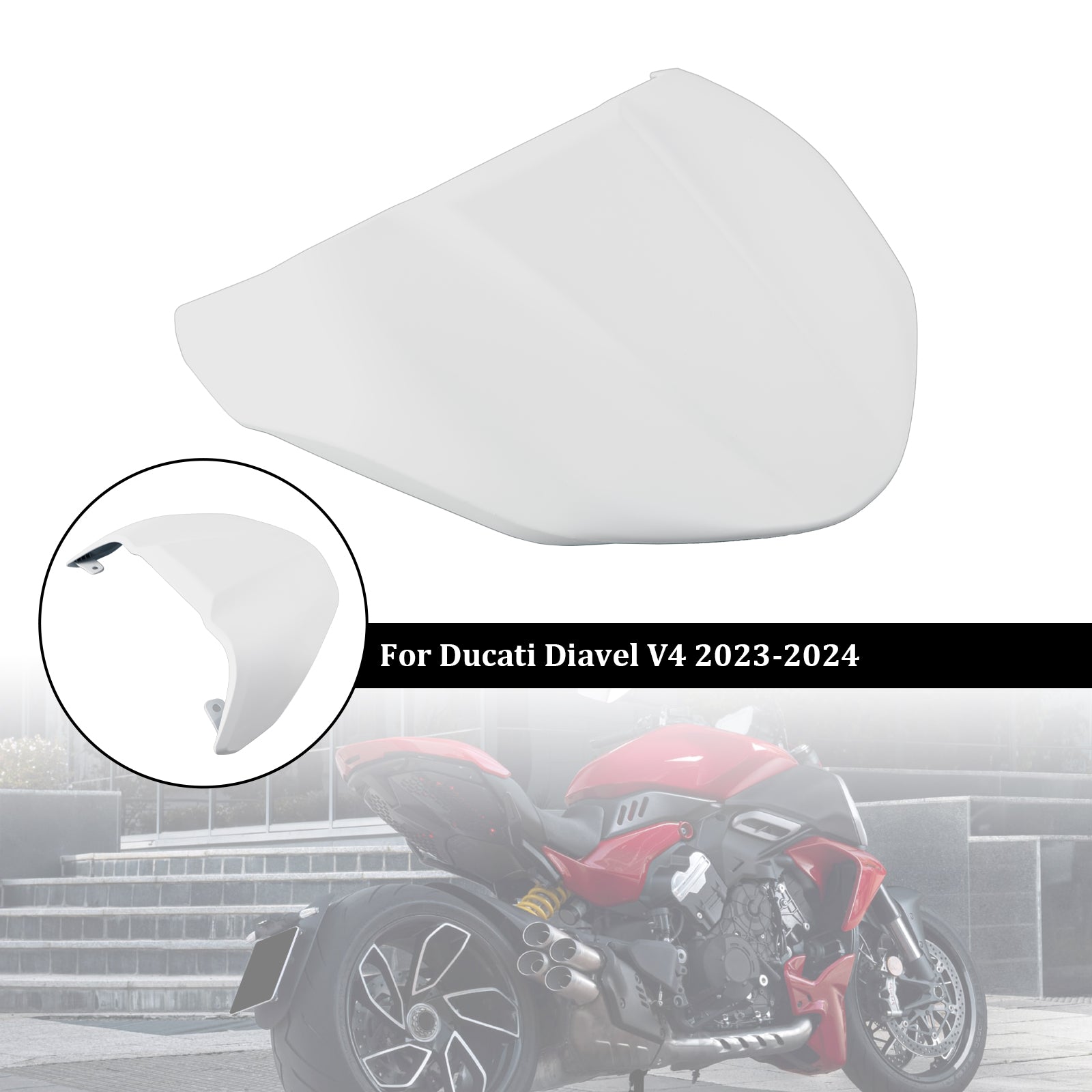 Capot de carénage de couverture de siège arrière Ducati Diavel V4 2023-2024