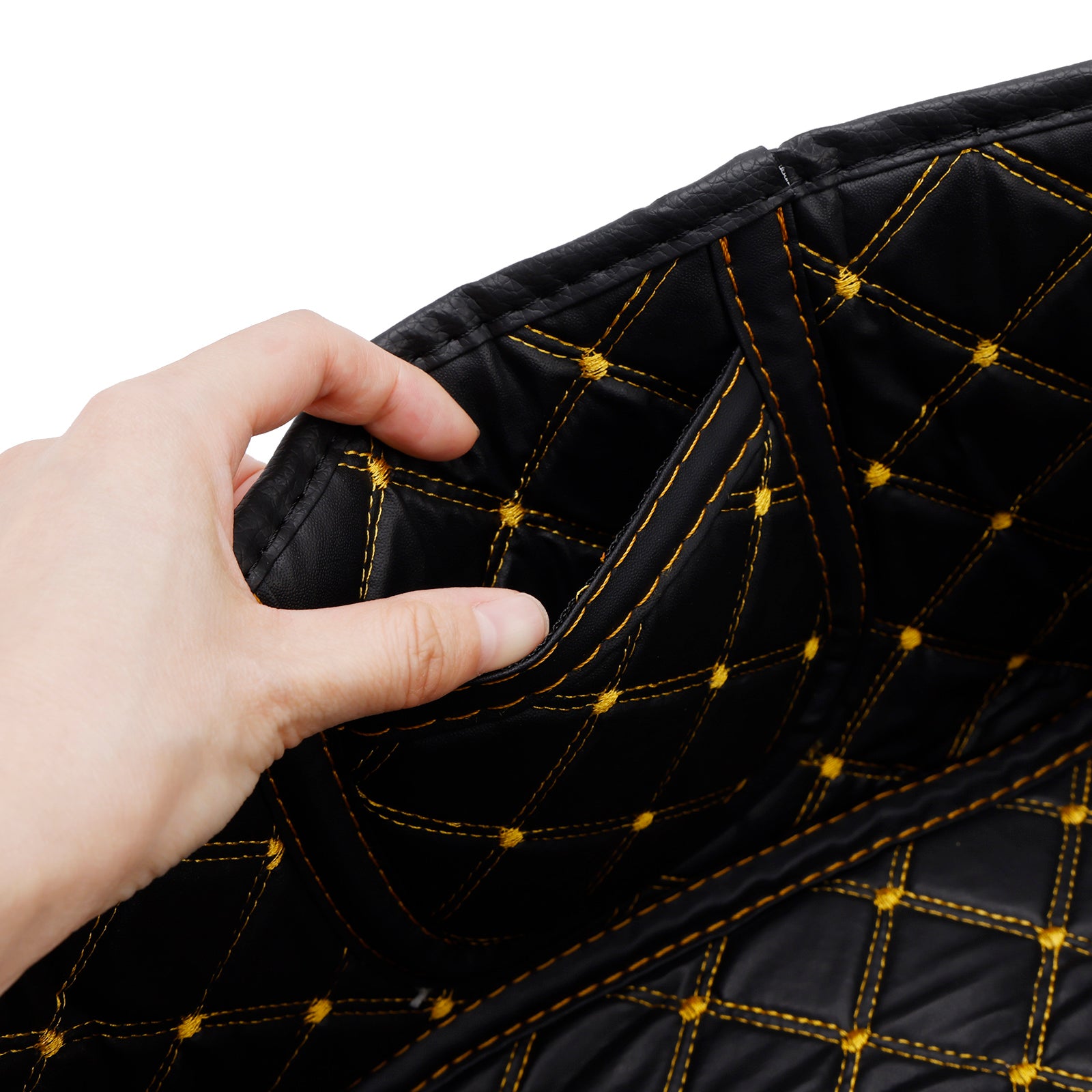 Vespa GTS 300 GTS300 Sete bøtte foringstoppstamme indre beskytter brun