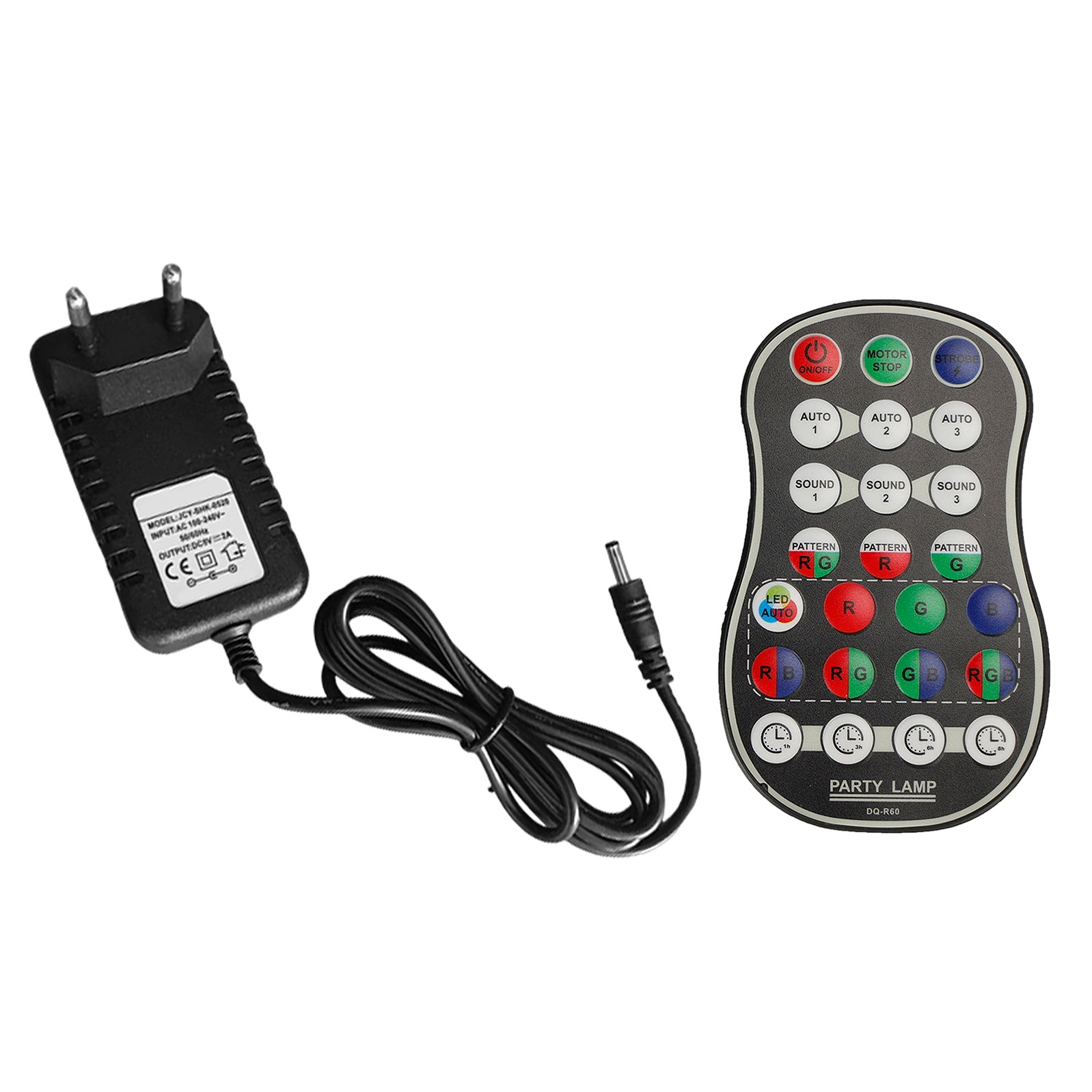 Lumière Laser LED RGB, 60 motifs, boule magique, éclairage de scène, DJ Disco Party