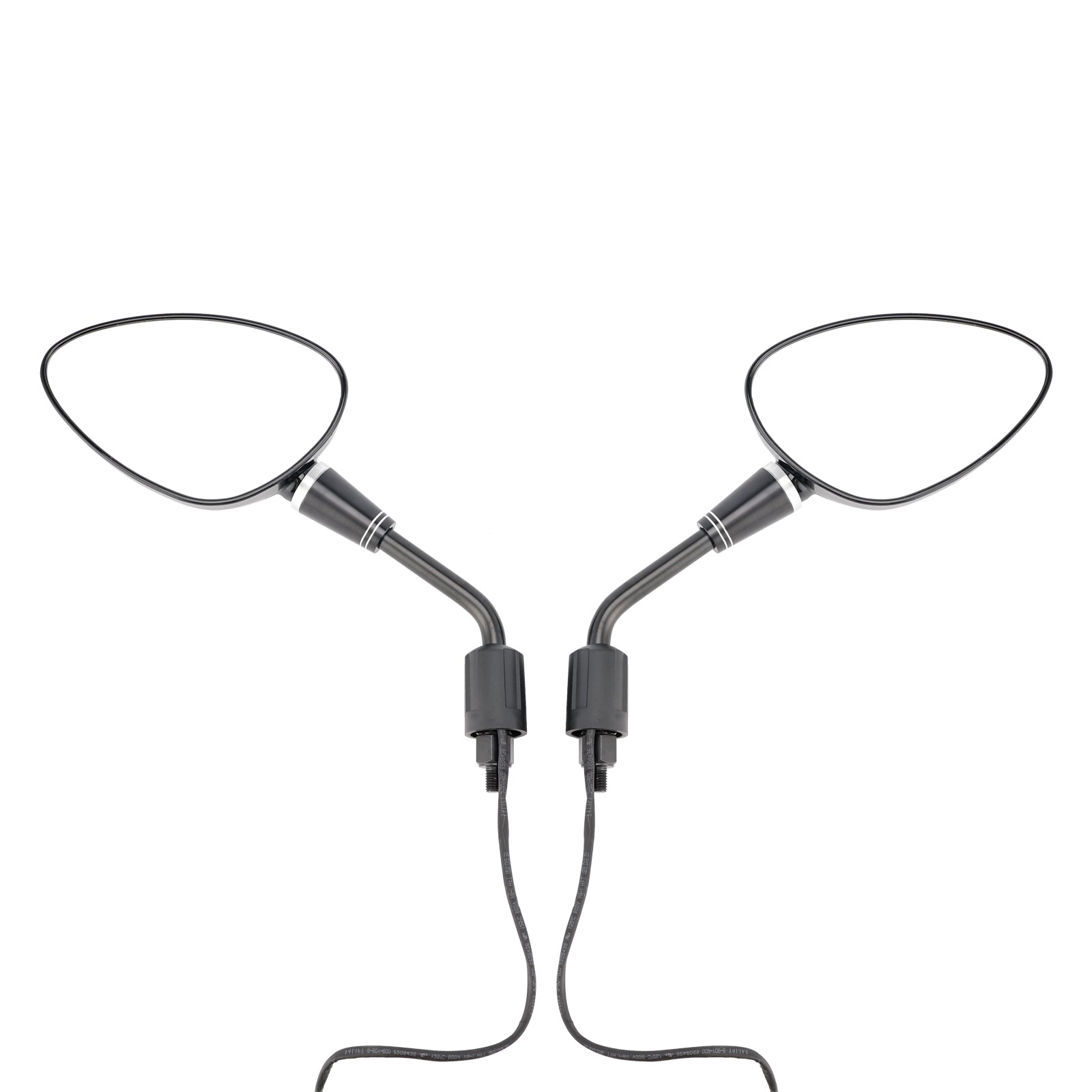 Black LED Turn Signal Mirror Pair 10 mm pravá ruka na Piaggio Vespa