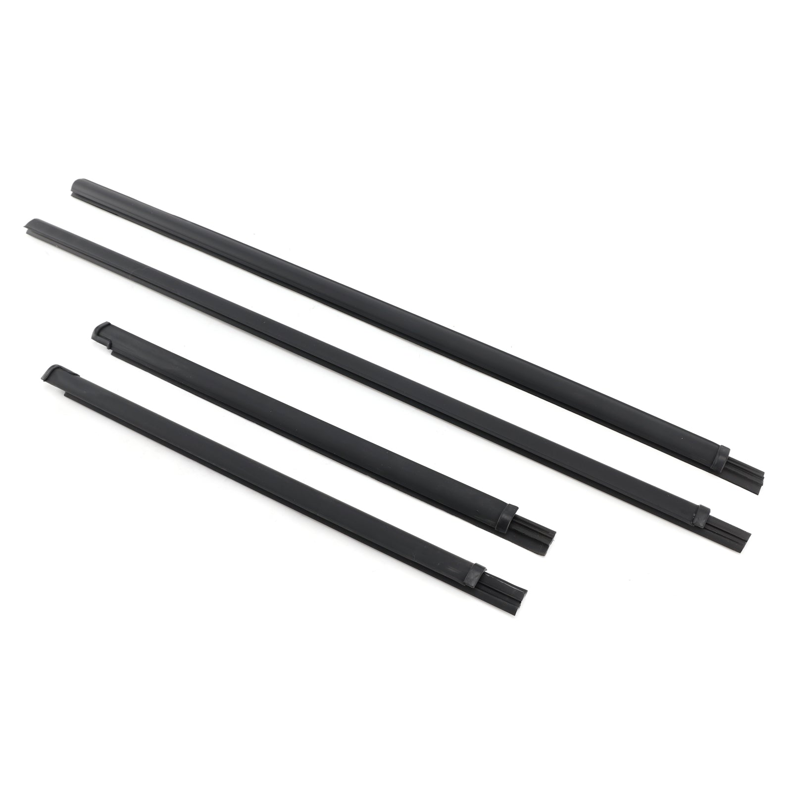 4PCS Weatherstrip Door Belt Seal Out For Nissan Pathfinder Terrano R50 1995-2004