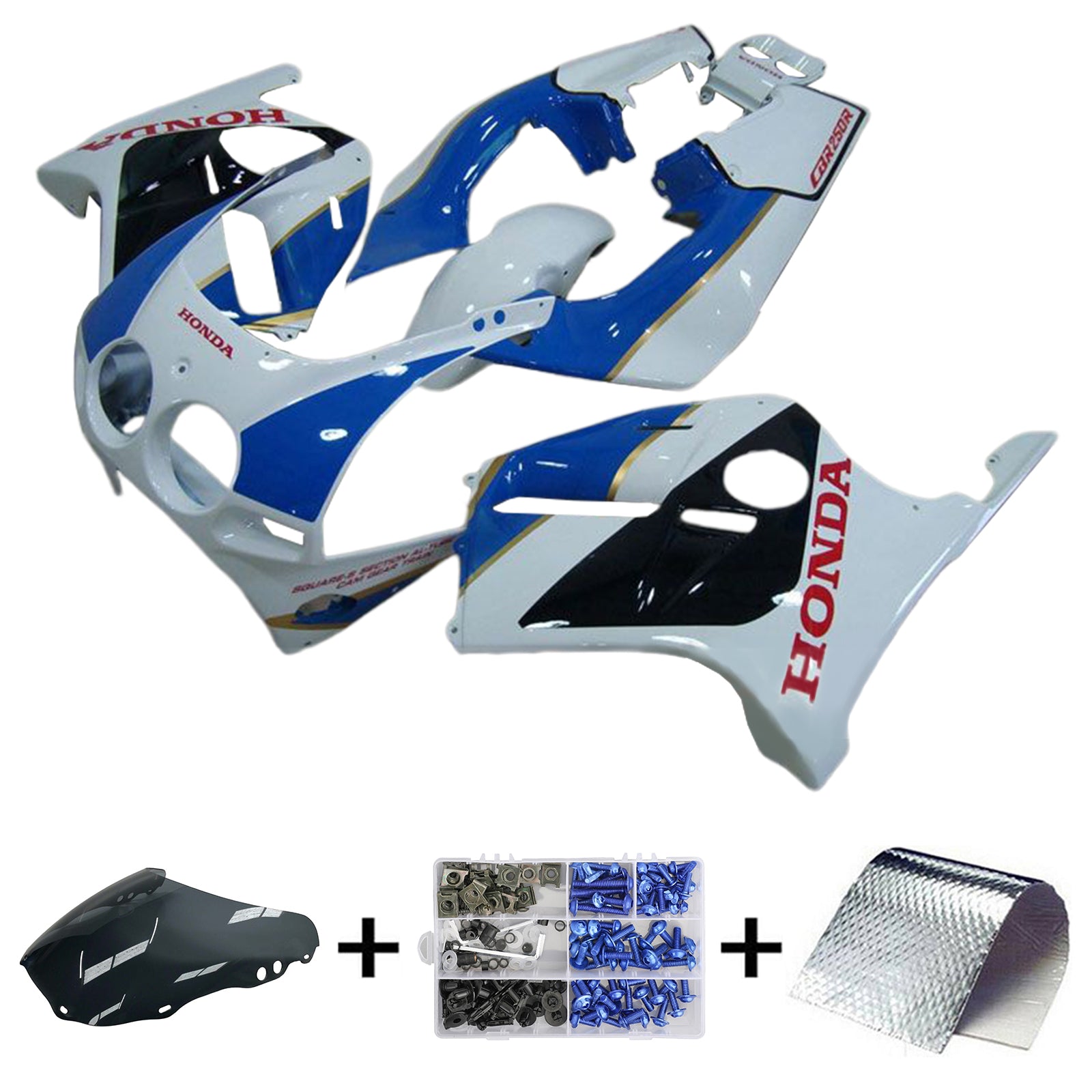 1988-1989 Honda CBR250RR MC19 Injection Fairing Kit Bodywork