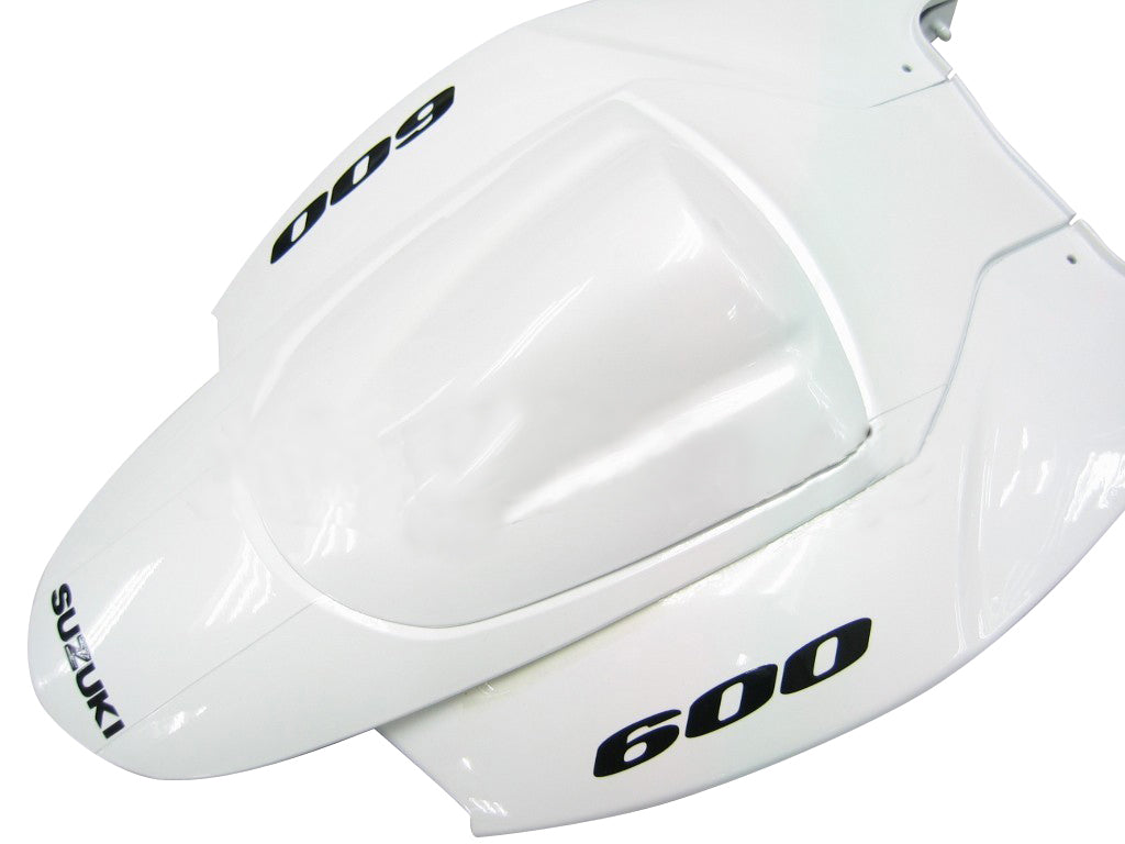 2006-2007 Suzuki GSXR 600 750 Carénages GSXR Racing Blanc Générique