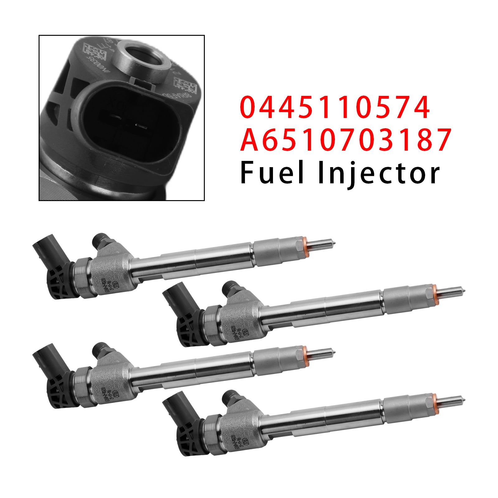 10.2014- For Vito Kasten (W447) 114 CDI 100 kW 136 PS 2143 cc 4PCS Fuel Injector A6510703187