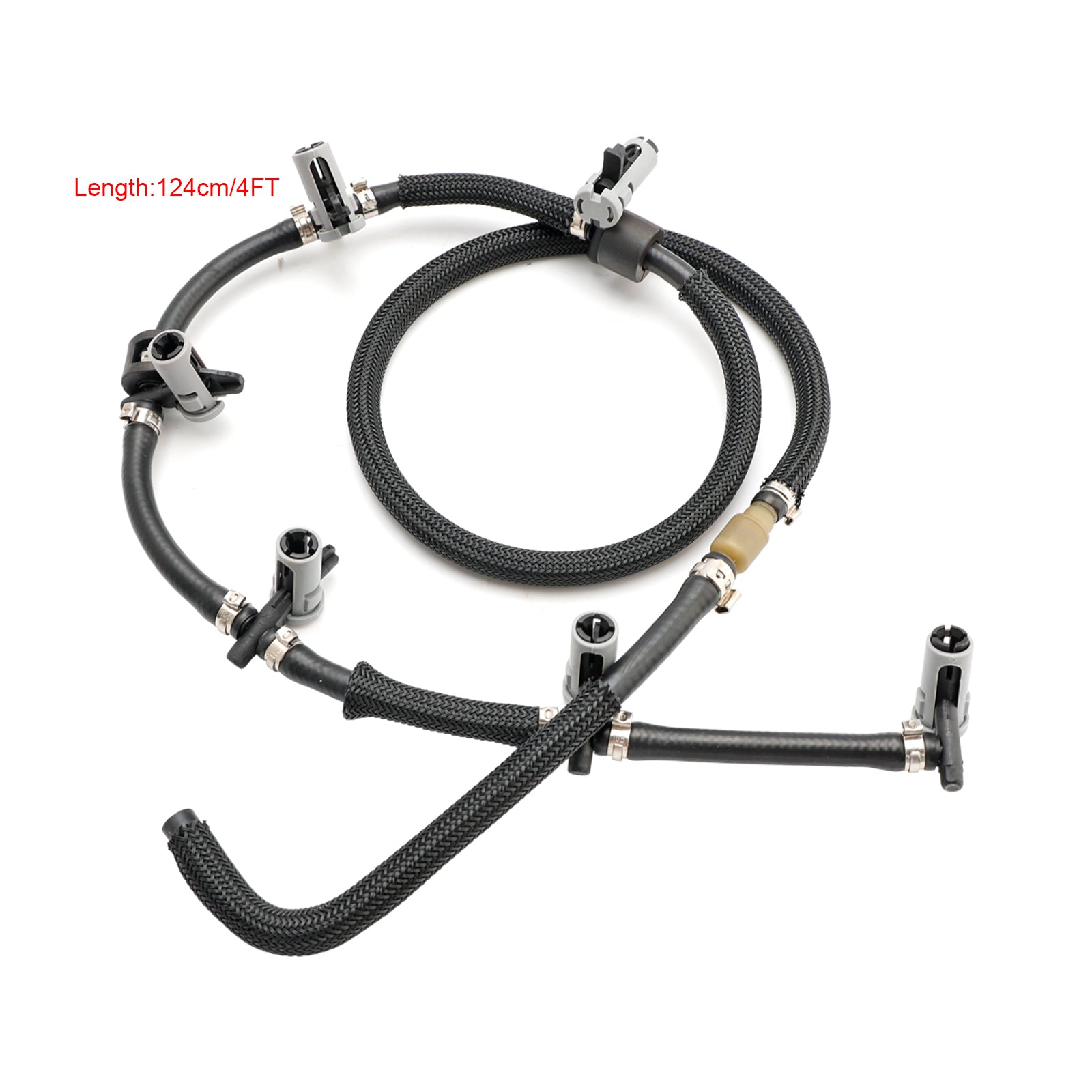 Fuel Return Line Hose Pipe Injector Hose Leak Line Fit BMW 3 5 6 7 X3 X5 X6