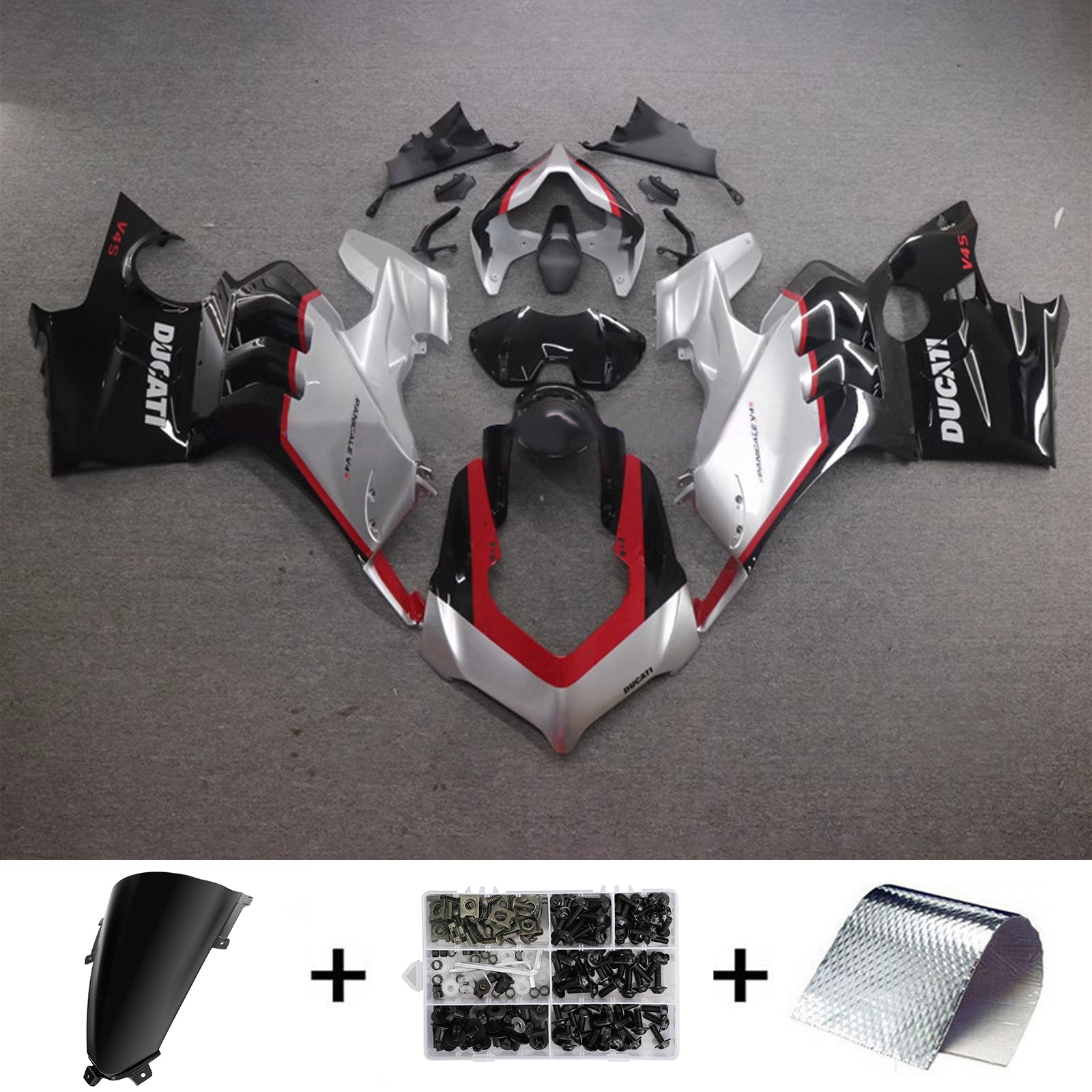 2022-2024 Ducati Panigale V4/V4S 2023-2024 V4SP/V4R Kit de carénage injection