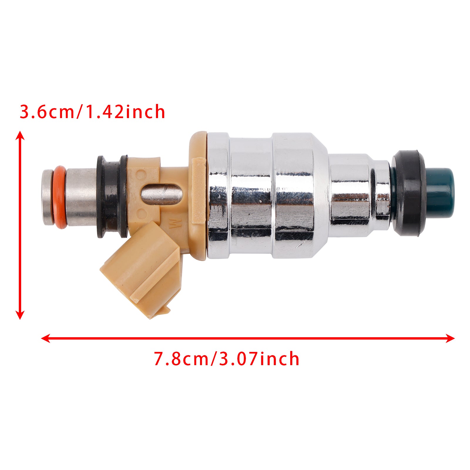 4Pcs Fuel Injector For Mazda 323 Miata Protege Ford Escort 1.8L 195500-2180