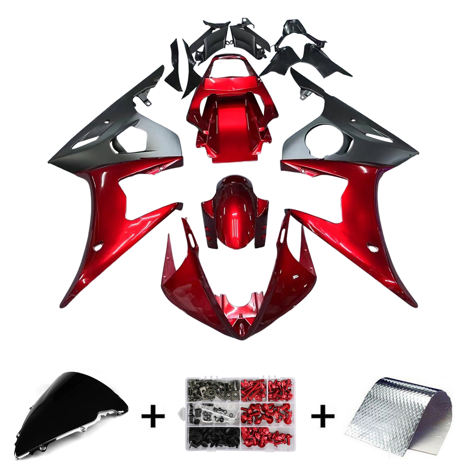 Injection Fairing Kit Bodywork For Yamaha YZF 600 R6 2003-2004 R6S 2006-2009