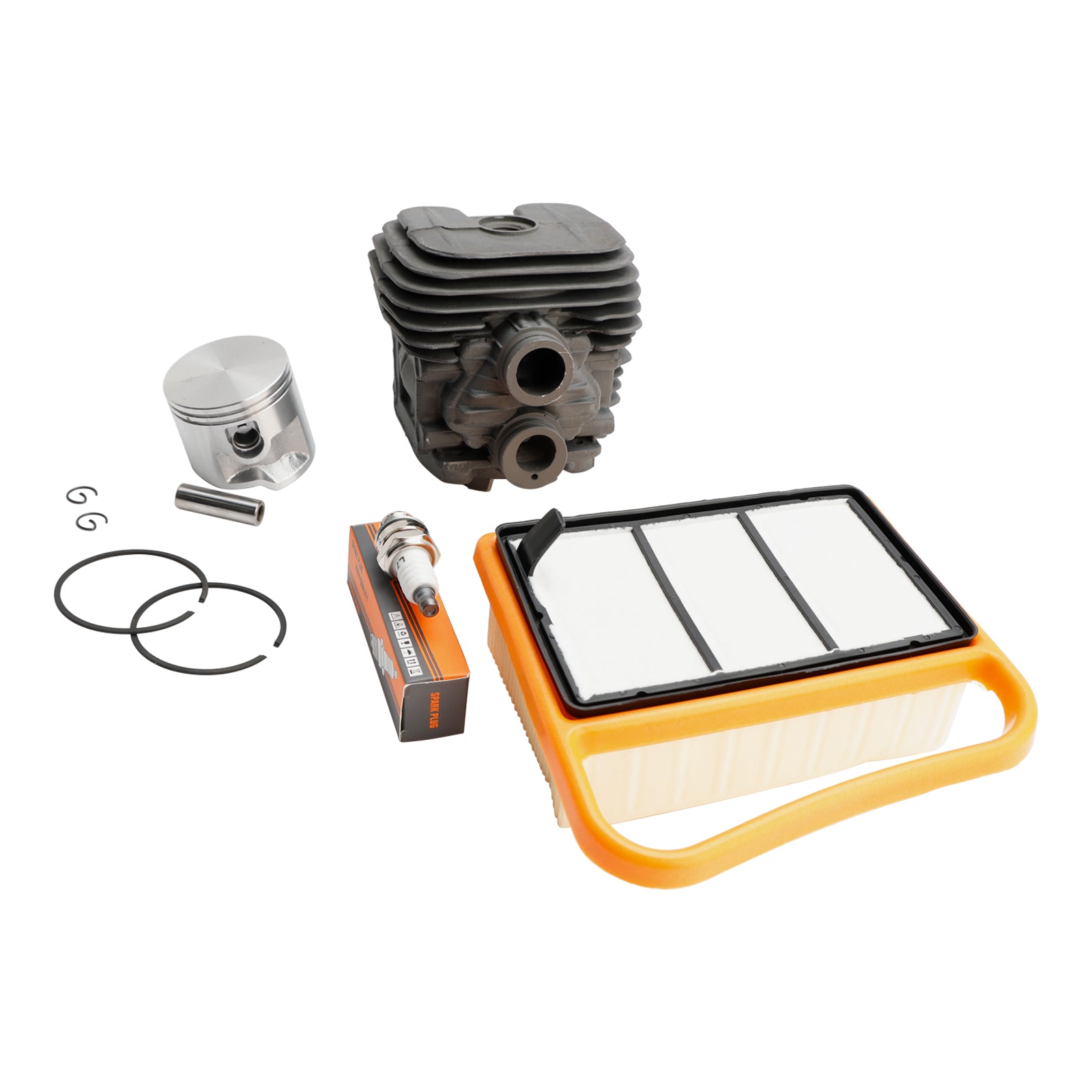 Kit d'entretien cylindre-piston avec filtre à air pour Stihl TS410 TS420