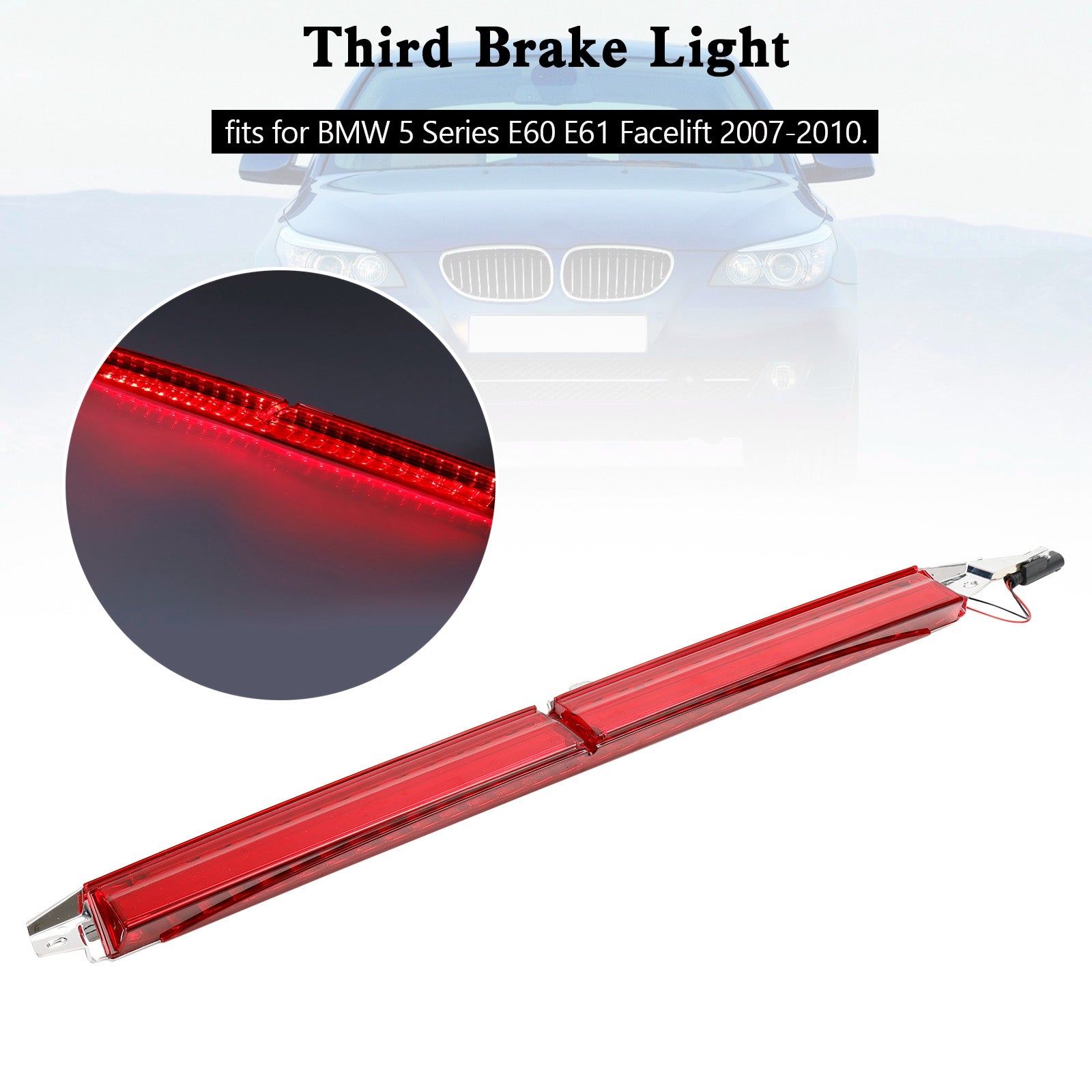 Third Brake Light 63256925902 For BMW 5 Series E60 E61 Facelift