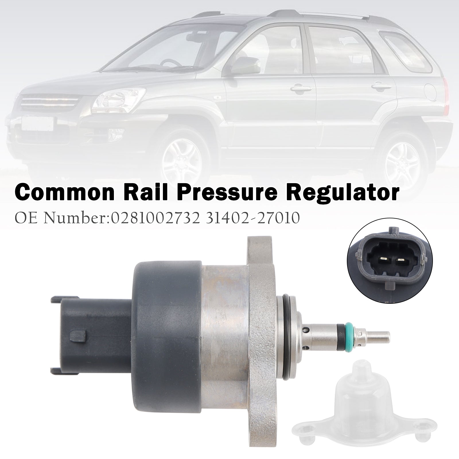 Régulateur de pression à rampe commune 0281002732, pour Hyundai Santa Fe Kia Sportage 2.0