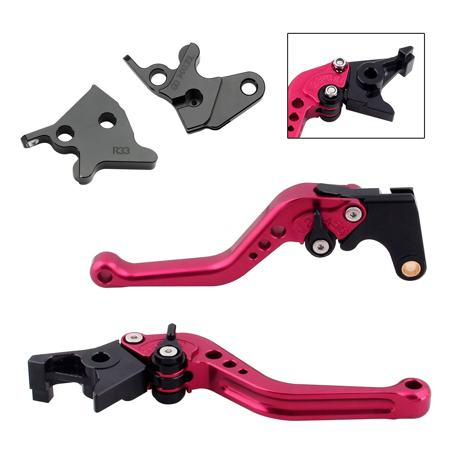 2005-2014 Yamaha YBR125 Ny kort clutchbremsespak