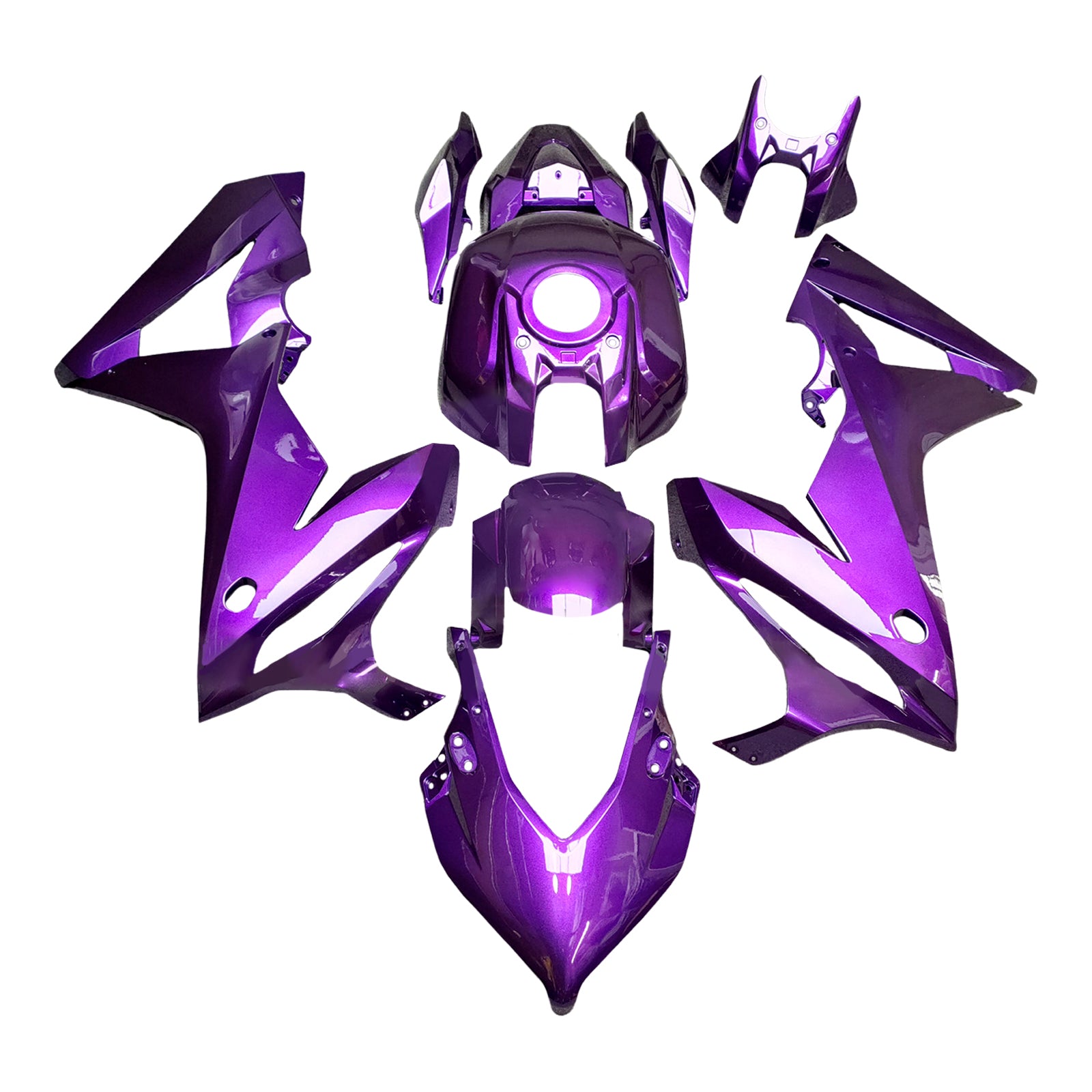 Kit de carenado de inyección carrocería plástico ABS para Honda CBR650R 2019-2020