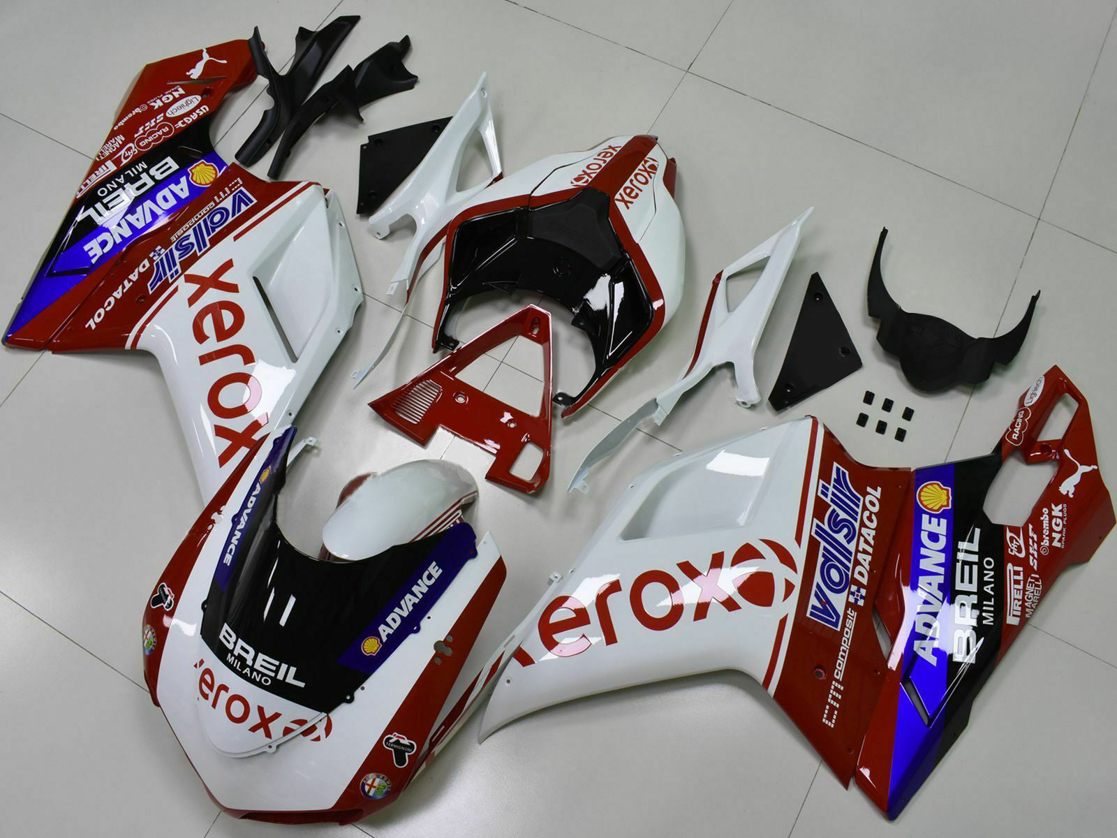 2007-2011 Ducati 1098 1198 848 Fairing Kit Bodywork ABS Generic