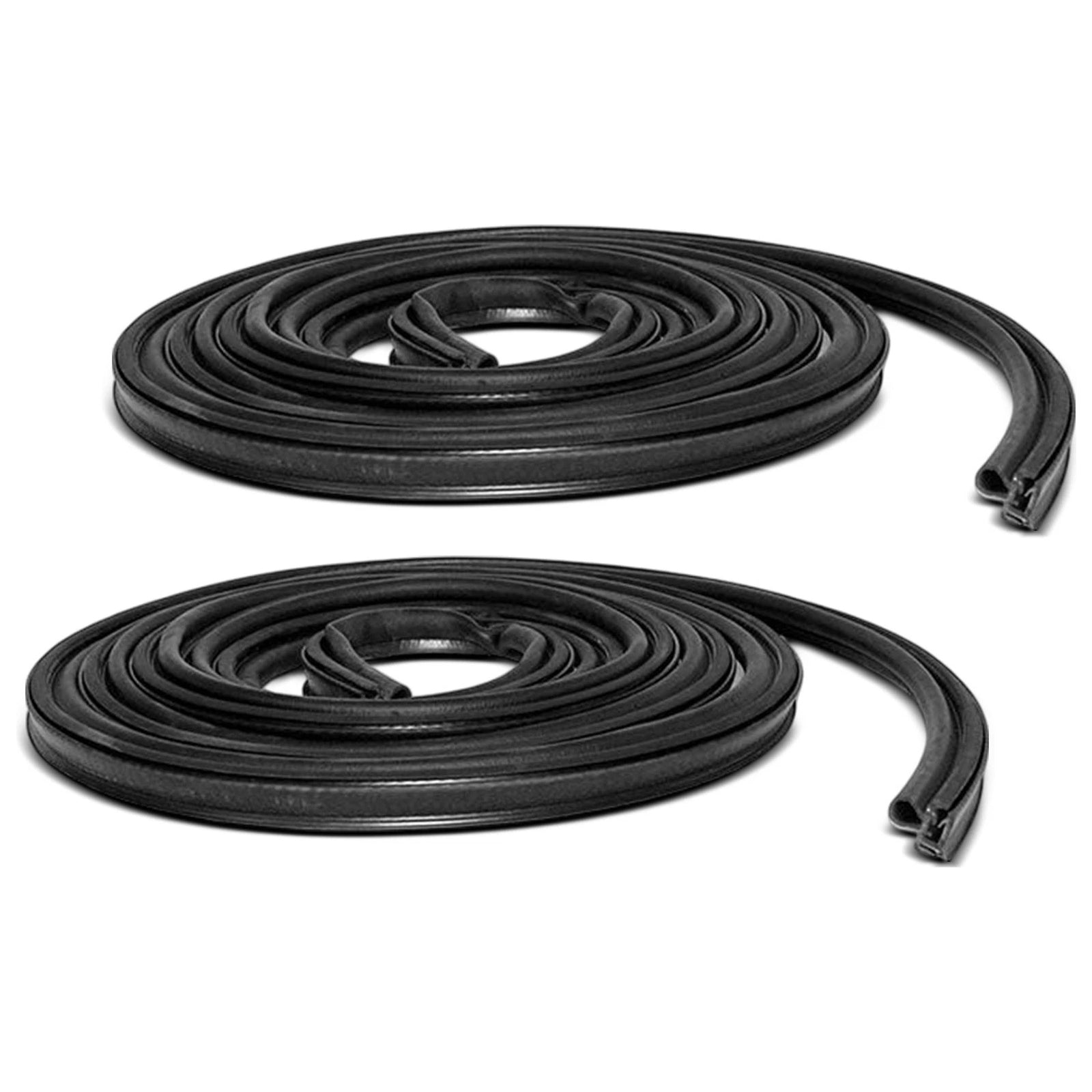 2Pcs Front Left+Right Door Weatherstrip Seal For Chevy Colorado S10 GMC Sonoma