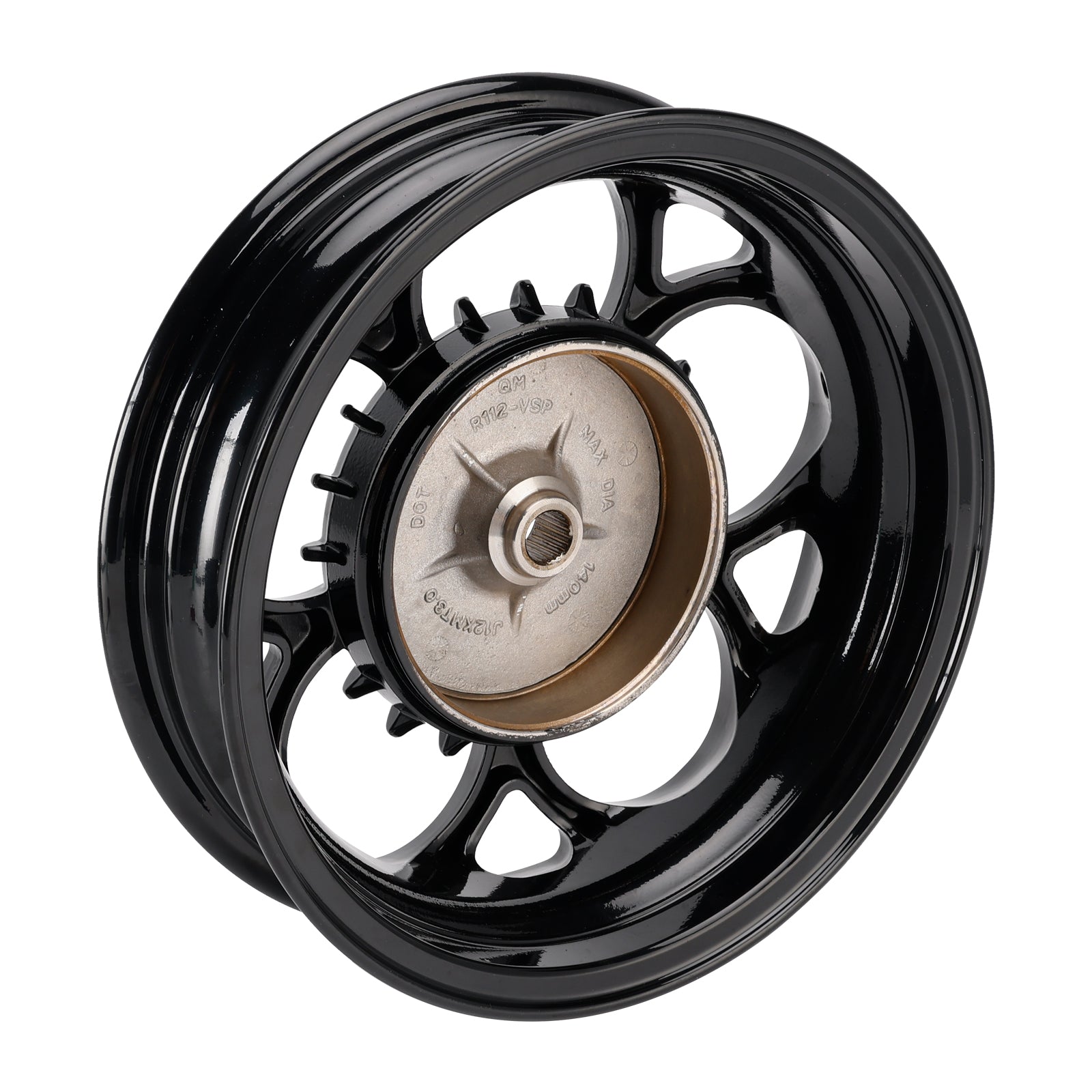 3.0x12" Tubeless velgenset voor Vespa Primavera/Sprint 50-150cc, voor en achter