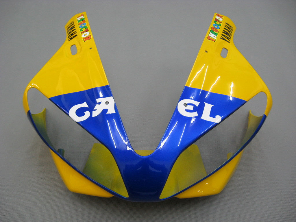 2000-2001 Yamaha YZF-R1 Amarillo Azul No.46 Carenados Camel Racing Genéricos