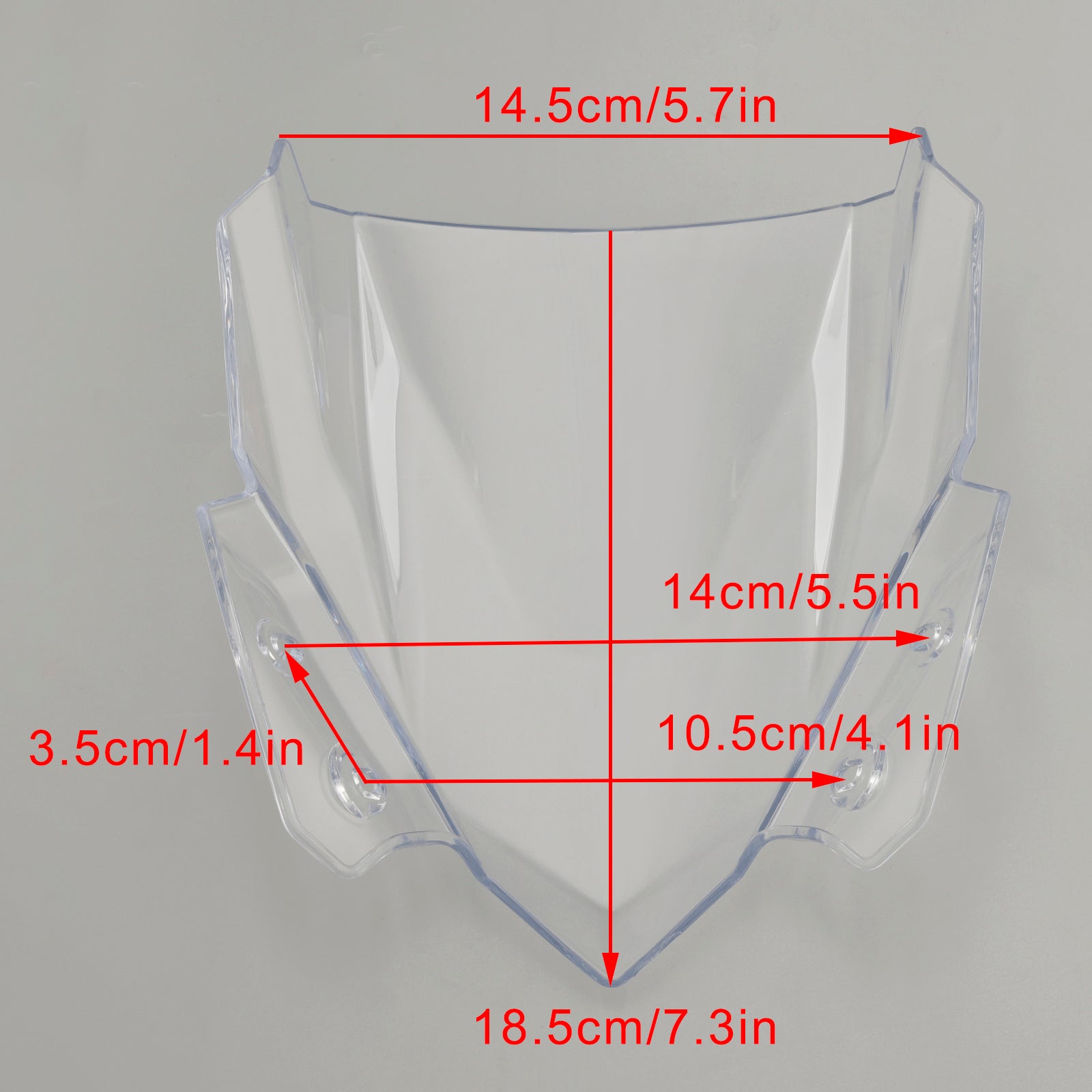 Windshield Windscreen for Kawasaki Z650 2017-2019