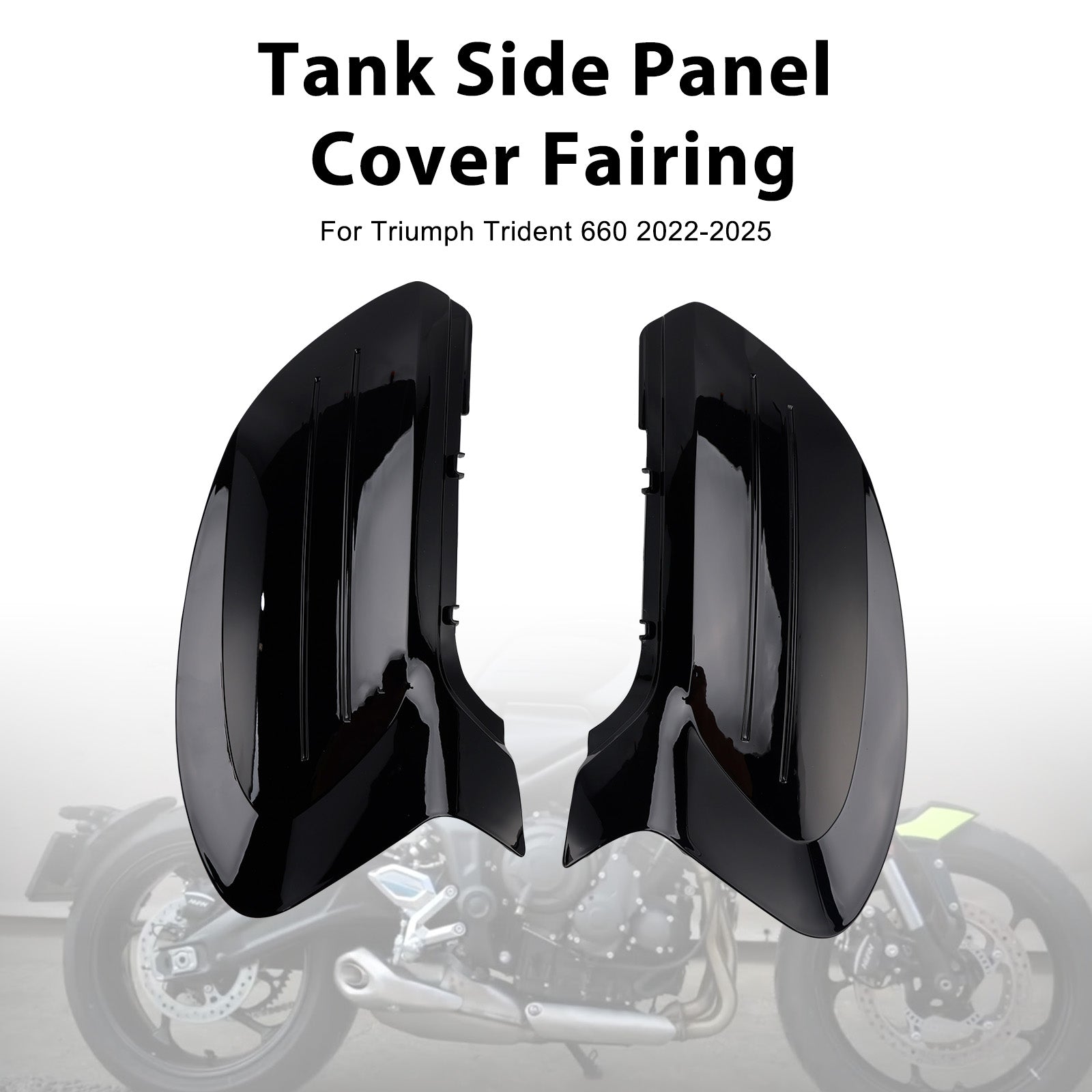 Tank Side Cover Panel Fairing For Trident 660 2022-2025