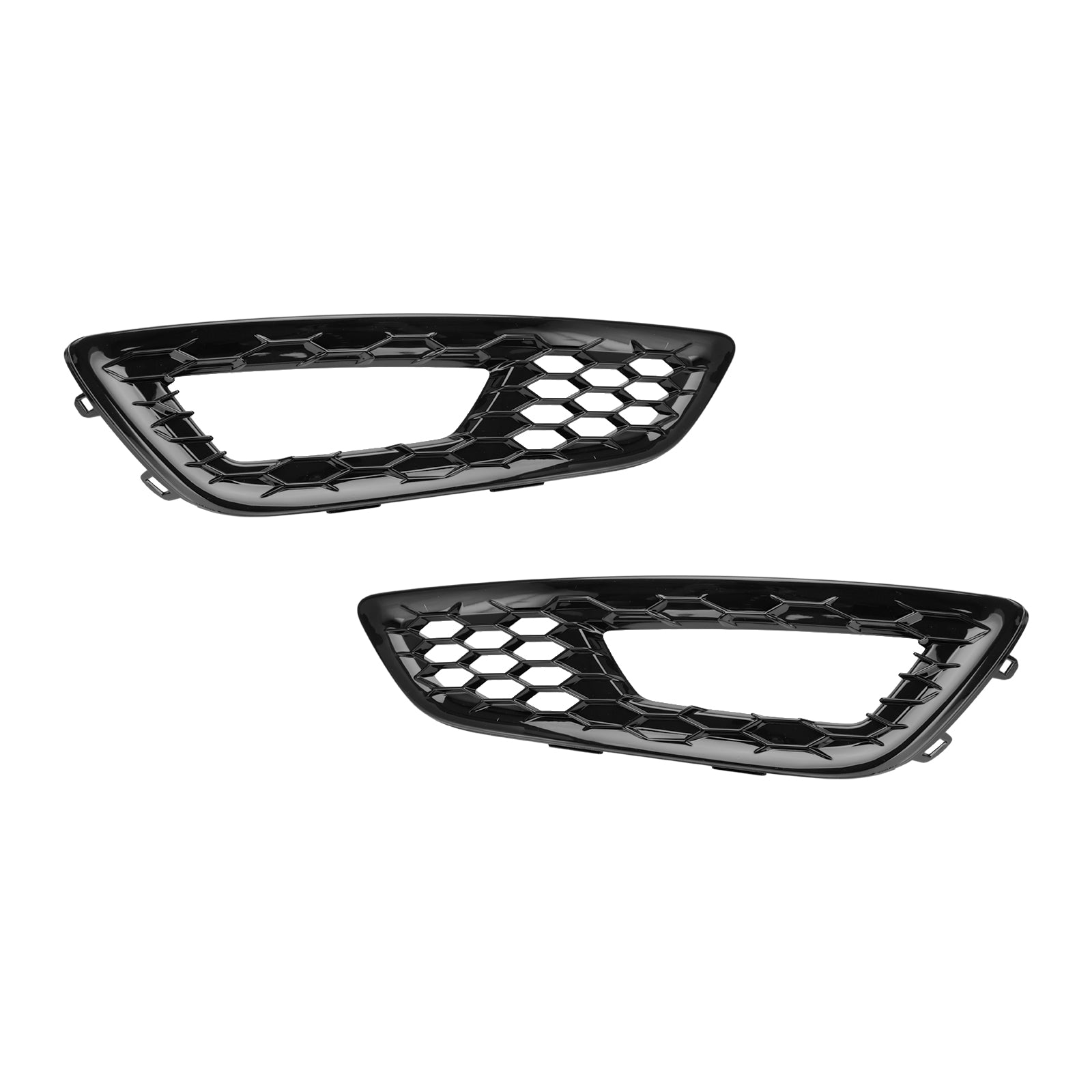 2015-2018 Ford Focus 2PCS Front Bumper Fog Light Lamp Cover Bezel Grille F1EZ15266D