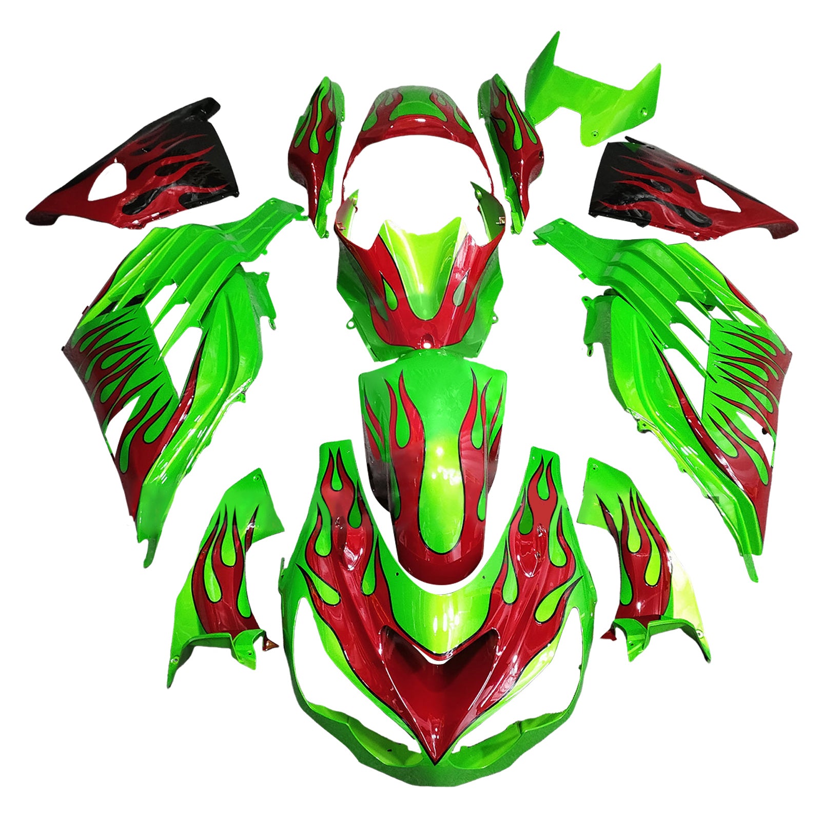 Injectie Kuip Kit Carrosserie geschikt voor Kawasaki ZX14R ZZR1400 2012-2025