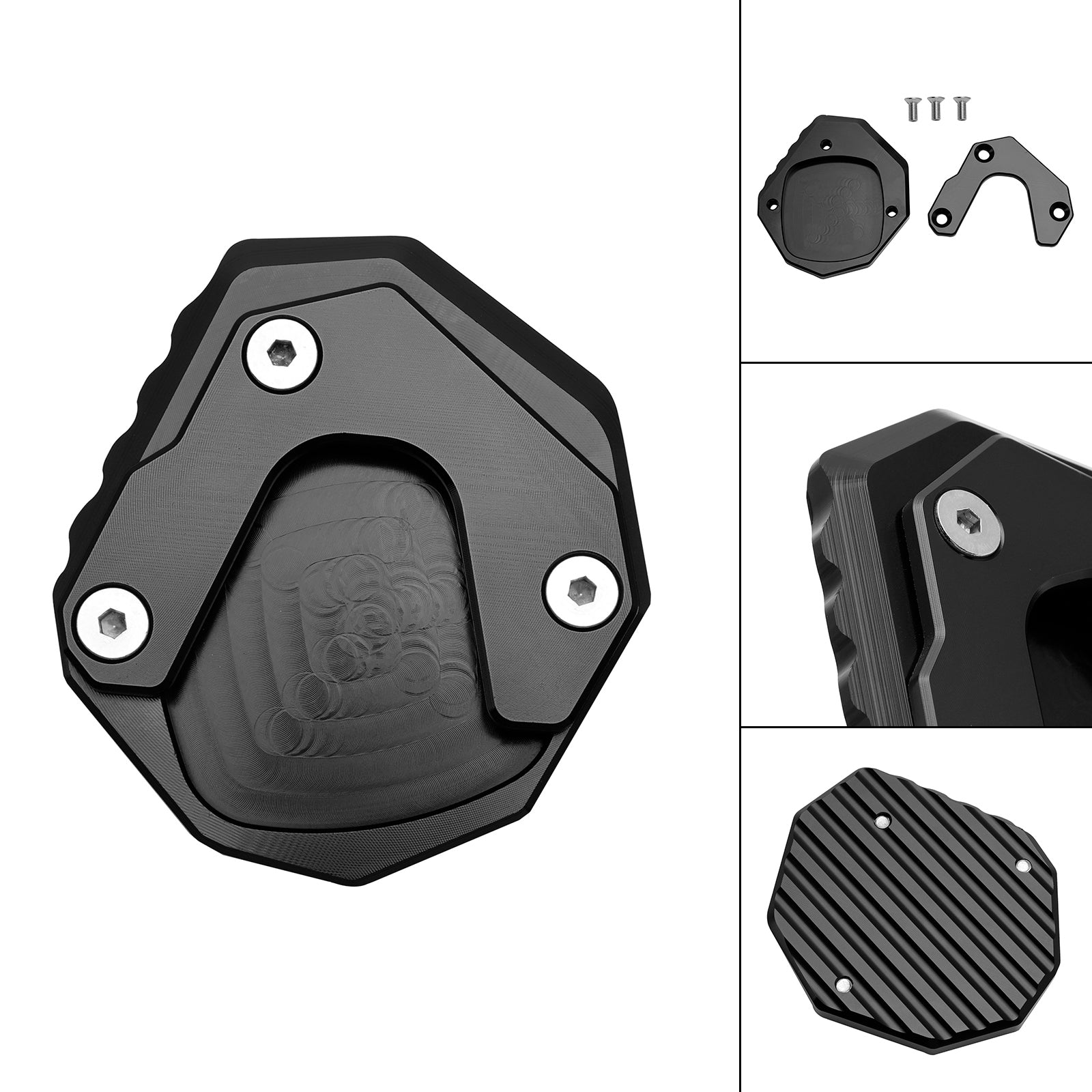 2023-2024 Kickstand Enlarge Plate Pad fit for Honda XL 750 Transalp CB750 Hornet