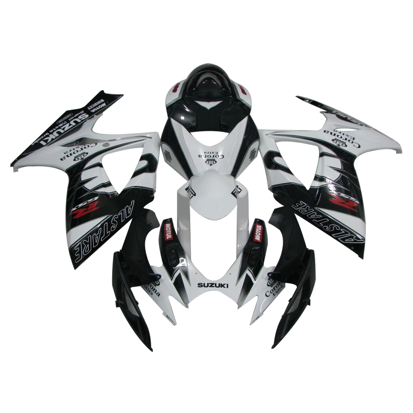 2006-2007 Suzuki GSXR 600/750 K6 Injection Fairing Kit Bodywork Plastic ABS