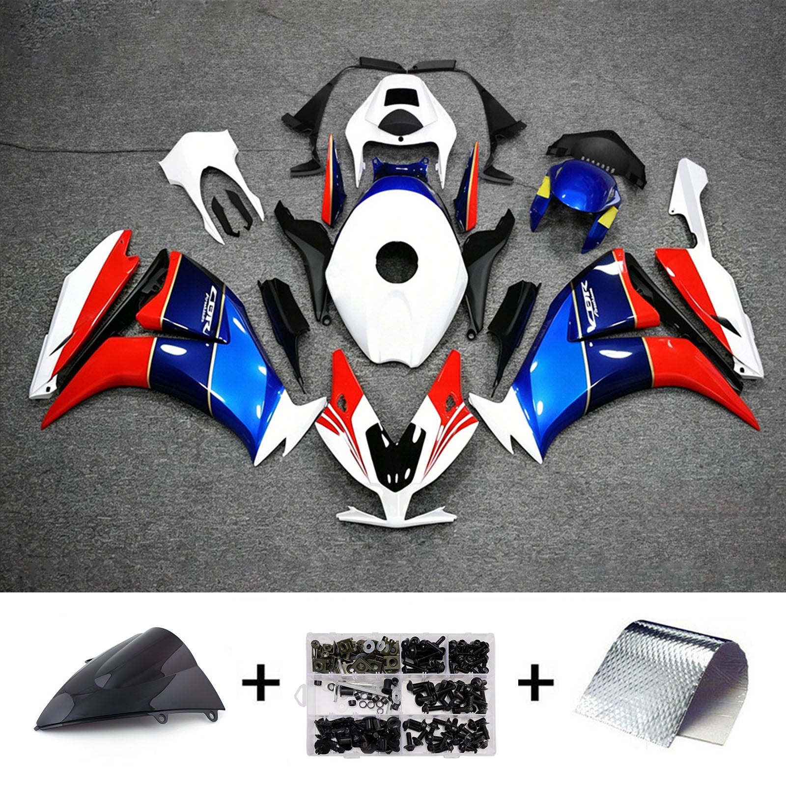 Injection Fairing Kit Bodywork Plastic ABS For Honda CBR1000RR 2012-2016