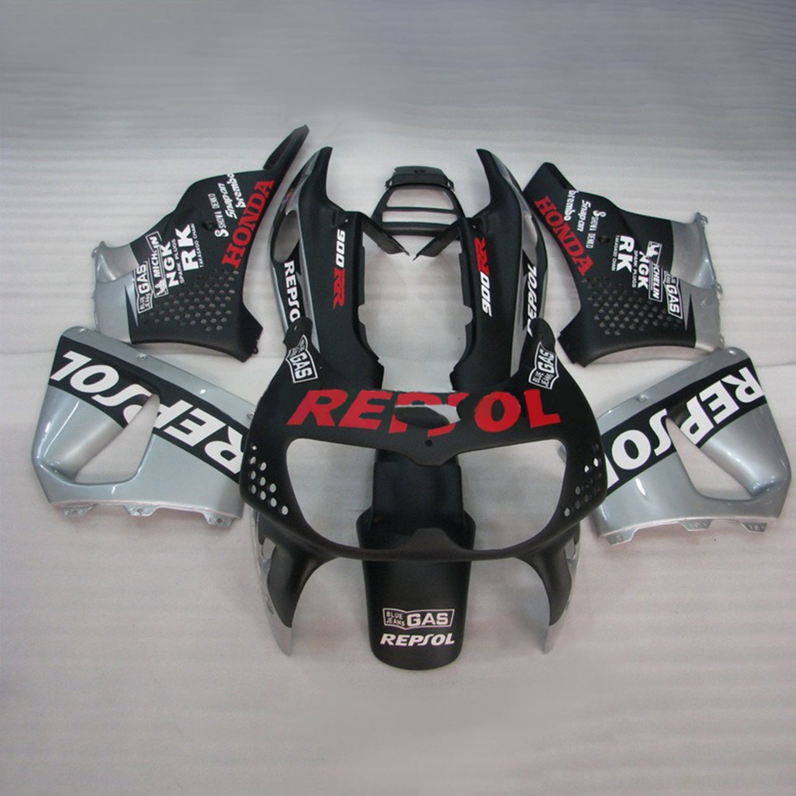 1994-1995 Honda CBR900RR 893 Amotopart Injection Fairing Kit Bodywork Plastic ABS #103