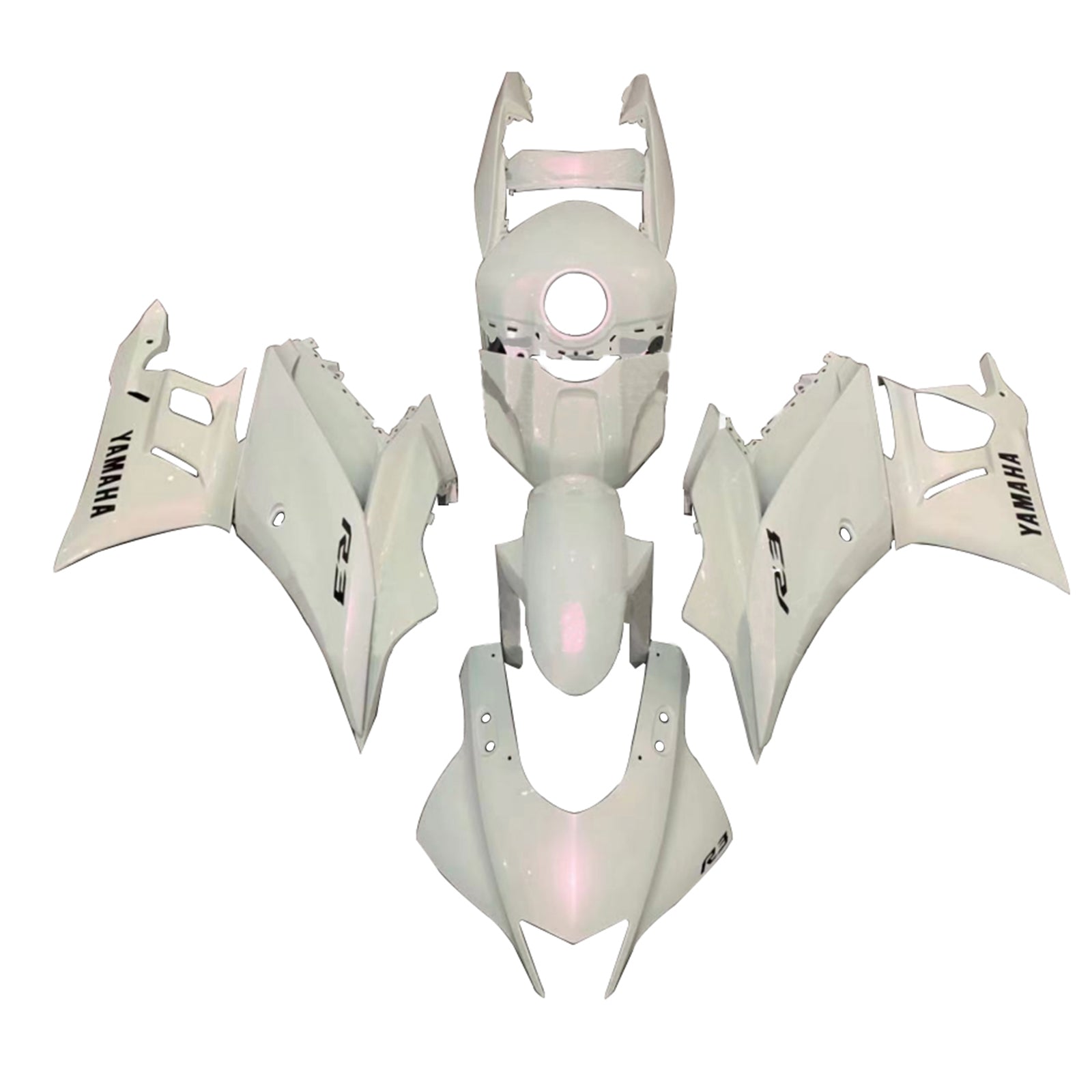 Kit de carénage Yamaha YZF-R3 R25 2019-2021, carrosserie en plastique ABS