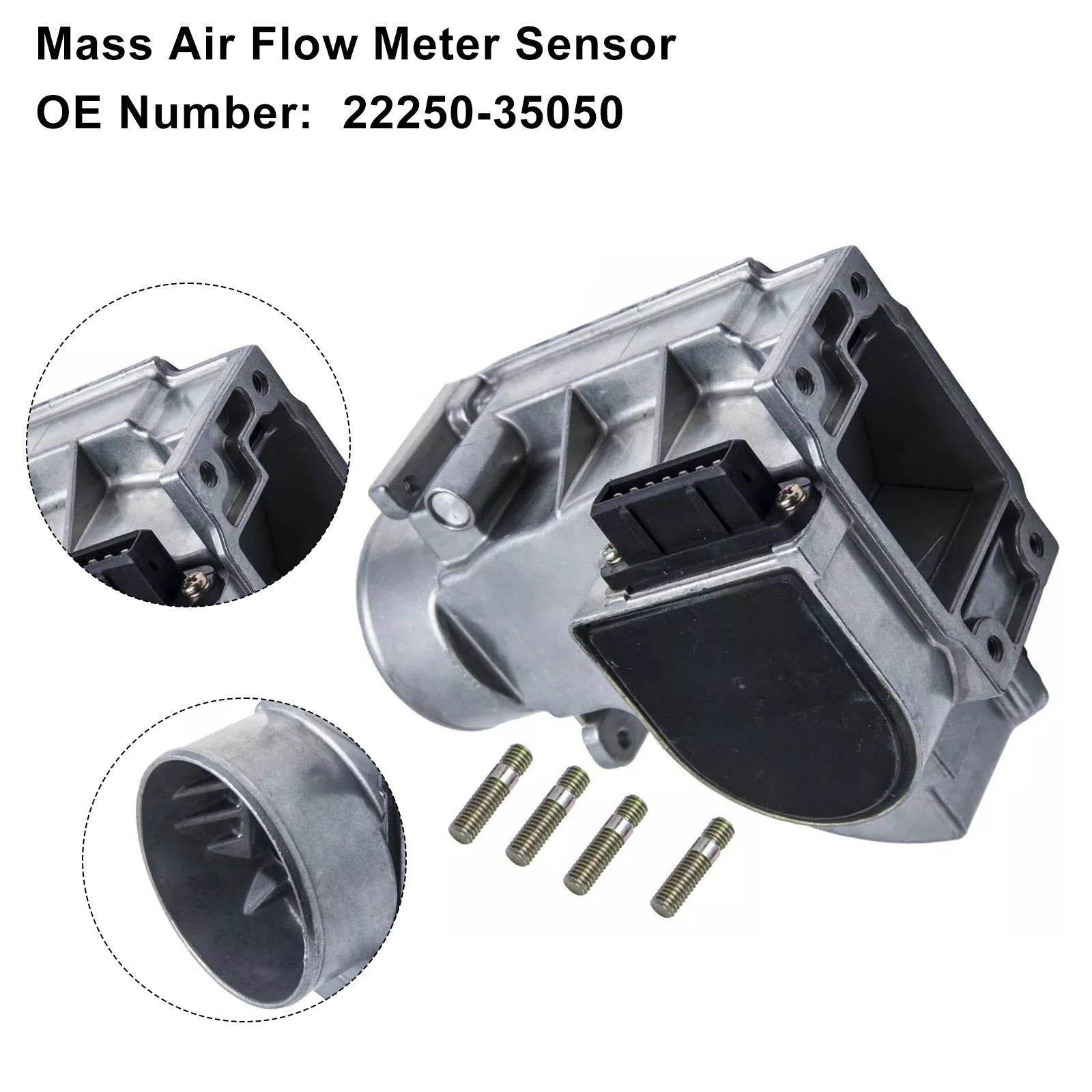 Massaluchtstroommetersensor 22250-35050 voor Toyota pick-up uit 1989-1995 & 4runner 2.4L