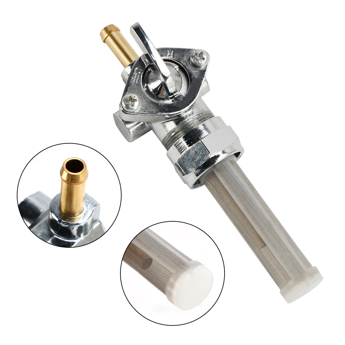 1980-1982 Electra Glide FLHS Gas Tank Fuel Cock Valve Petcock 62166-81 62168-81 Generic