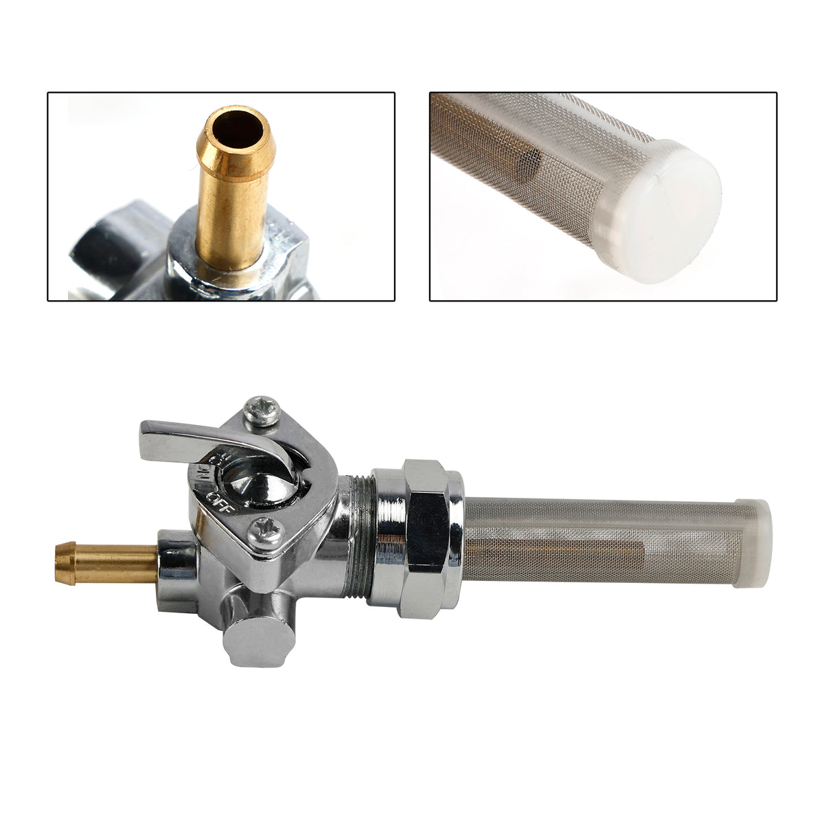 1980-1982 Electra Glide FLHS Gas Tank Fuel Cock Valve Petcock 62166-81 62168-81 Generic