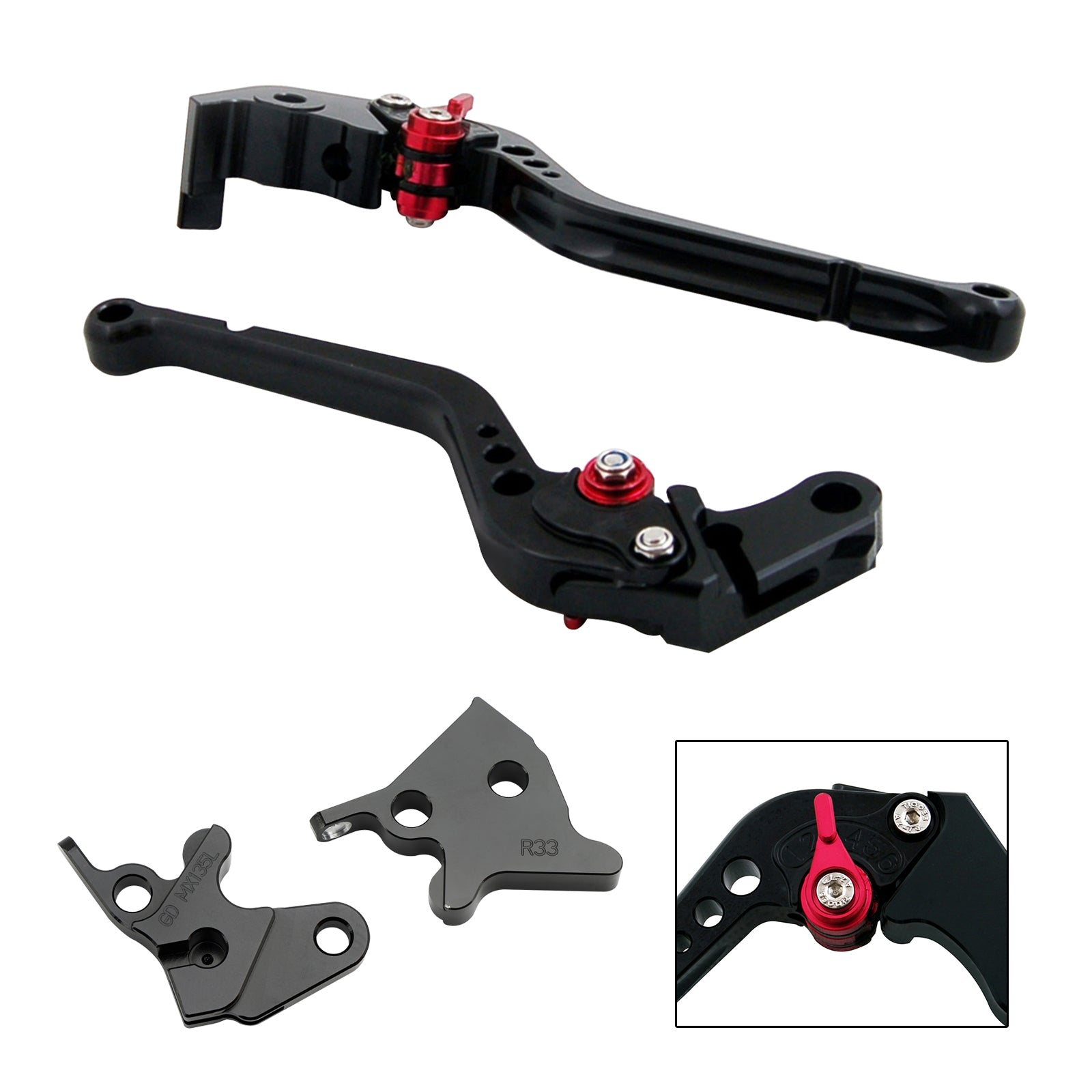 2005-2014 Yamaha YBR125 Lang clutchbremsespak