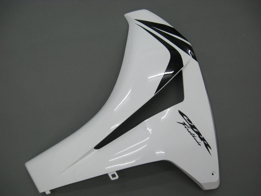 2008-2011 Honda CBR1000 RR White & Black CBR Racing Fairings Generic