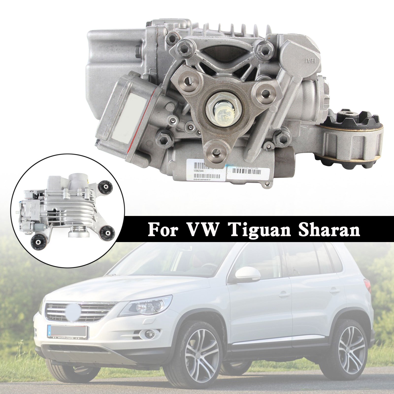 Transmission différentielle de l'essieu arrière 4Motion 0AY525010L pour VW Tiguan Sharan