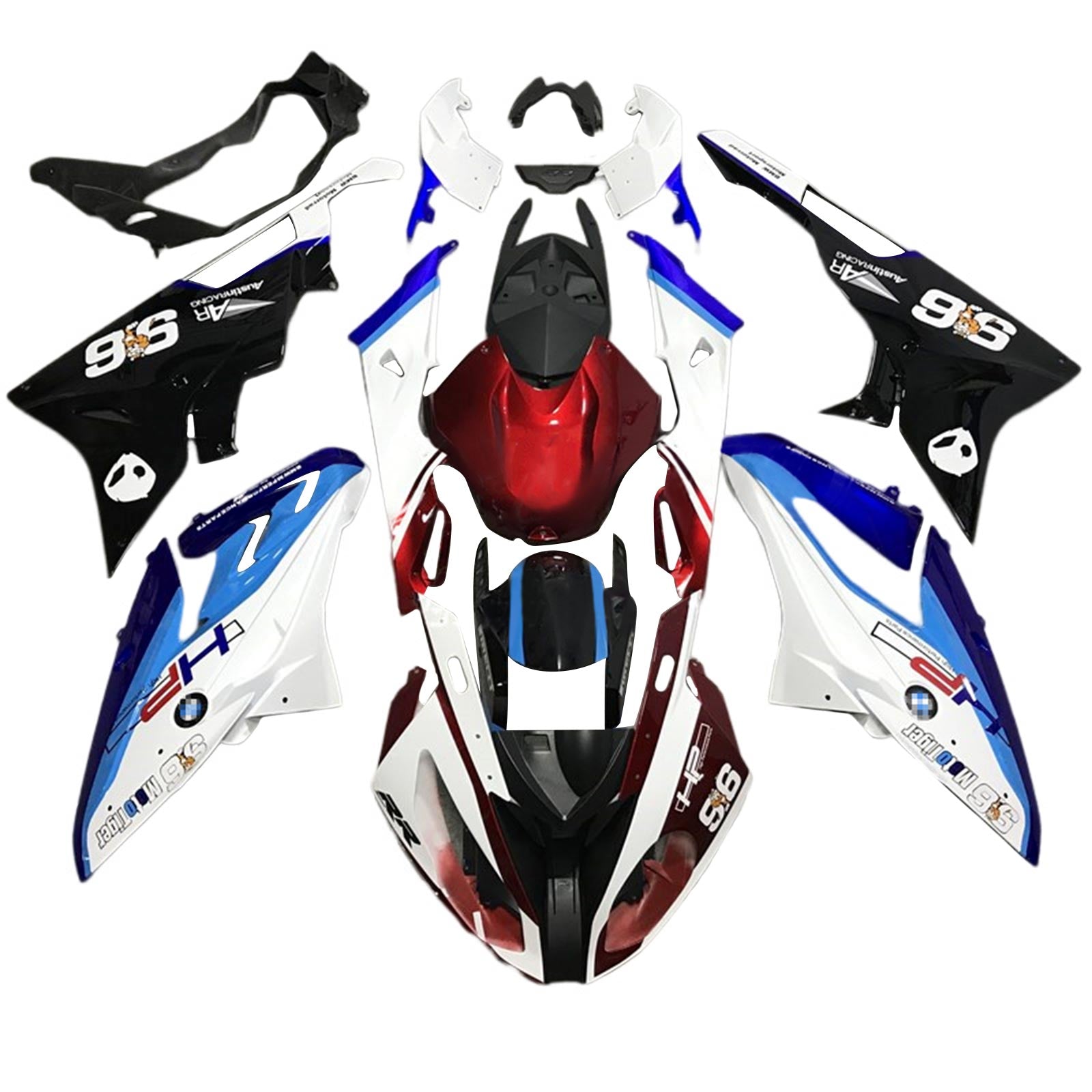 2015-2016 BMW S1000RR Fairing Kit Bodywork Plastic ABS