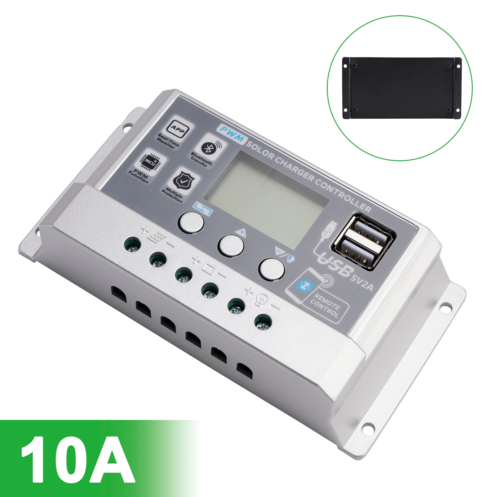 10A-60A PWM zonnecontroller Mobiele APP Intelligente bediening zonnecontroller