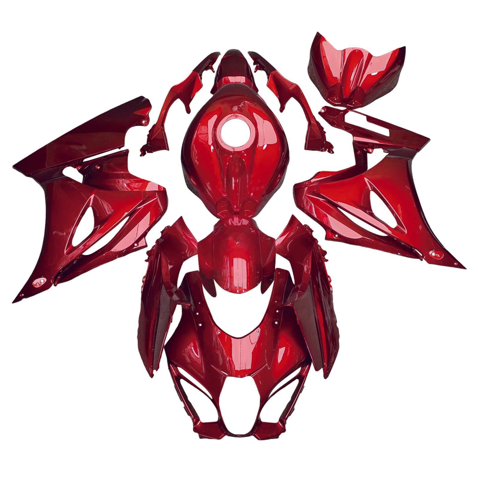 2017-2025 Suzuki GSXR1000 K17 Kit de carénage injection Bodywork Plastic Abs # 101