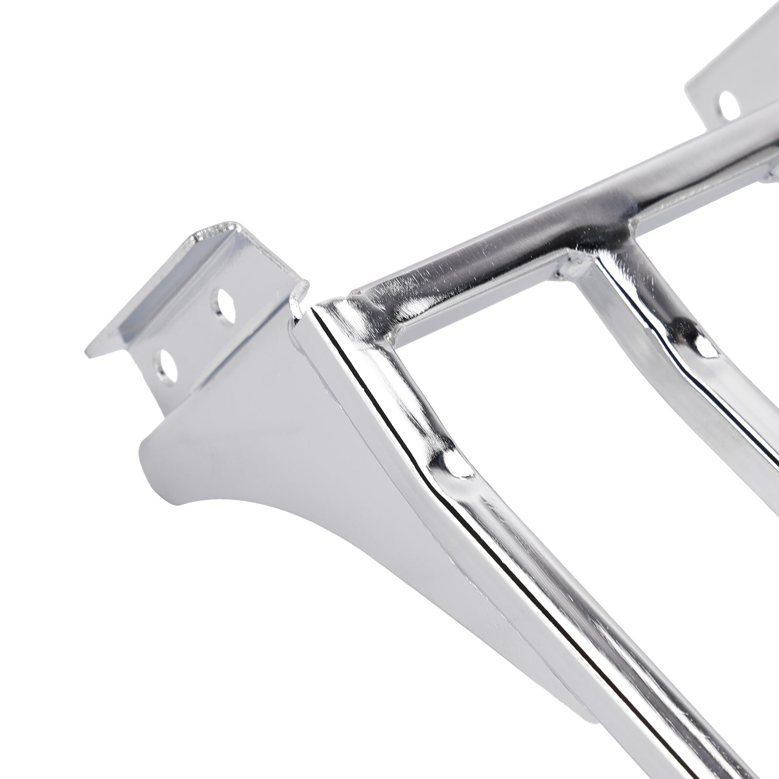 CHROME LUGGAGE RACK FOR SISSY BAR UPRIGHT FOR SPORTSTER XL 883 1200 2004-2020