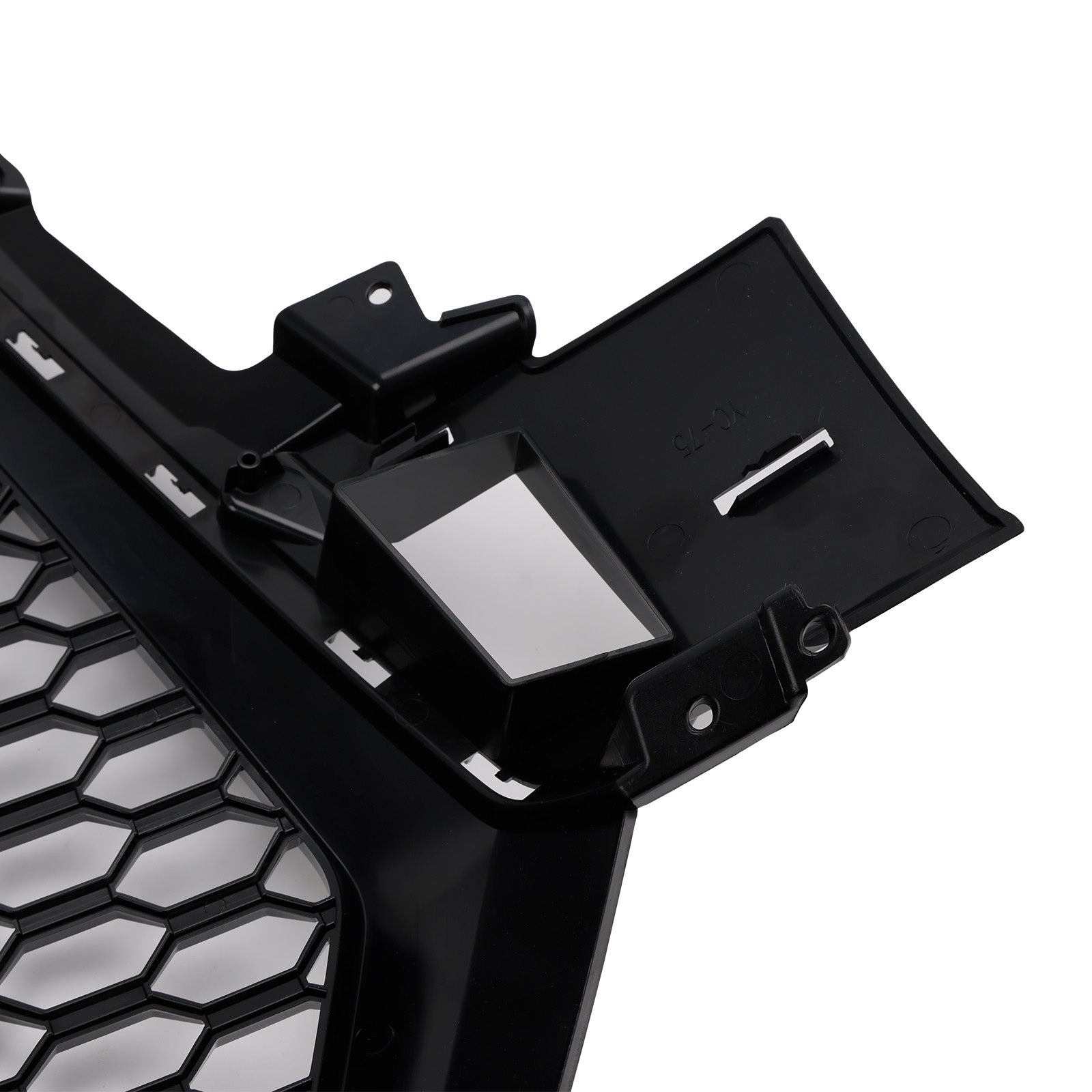 2016-2019 Audi Q7 SQ7 Gloss Black Front Bumper Radiator Vent Mesh Grill Grille 4M0853651F